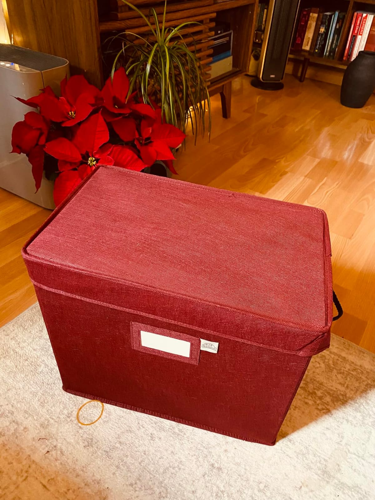 612 Vermont Christmas Ornament Storage Box, Holds 60-3 Inch Ornaments | Adjustable Acid-Free Dividers, 4 Removable Trays with Handles customer photo 1