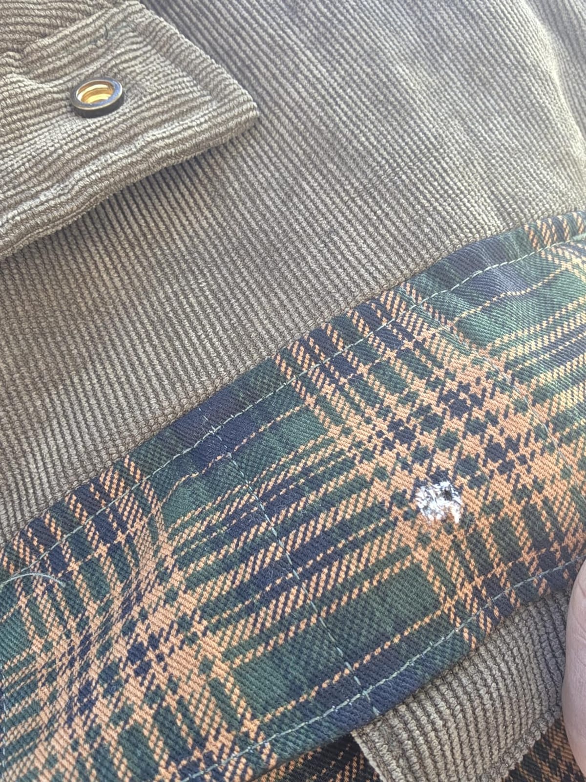 Flygo Men's Sherpa Lined Plaid Flannel Shirt Jacket Snap Button Warm Winter Jacket with Pockets customer photo 1