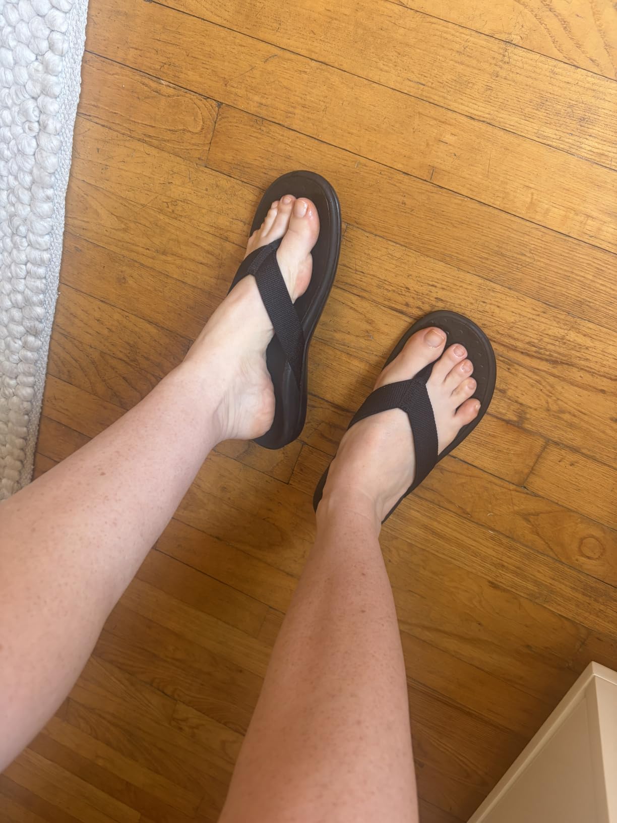 LLSOARSS Plantar Fasciitis Feet Sandal with Arch Support - Best Orthotic flip Flops for Flat Feet,Heel Pain- for Women customer photo 2