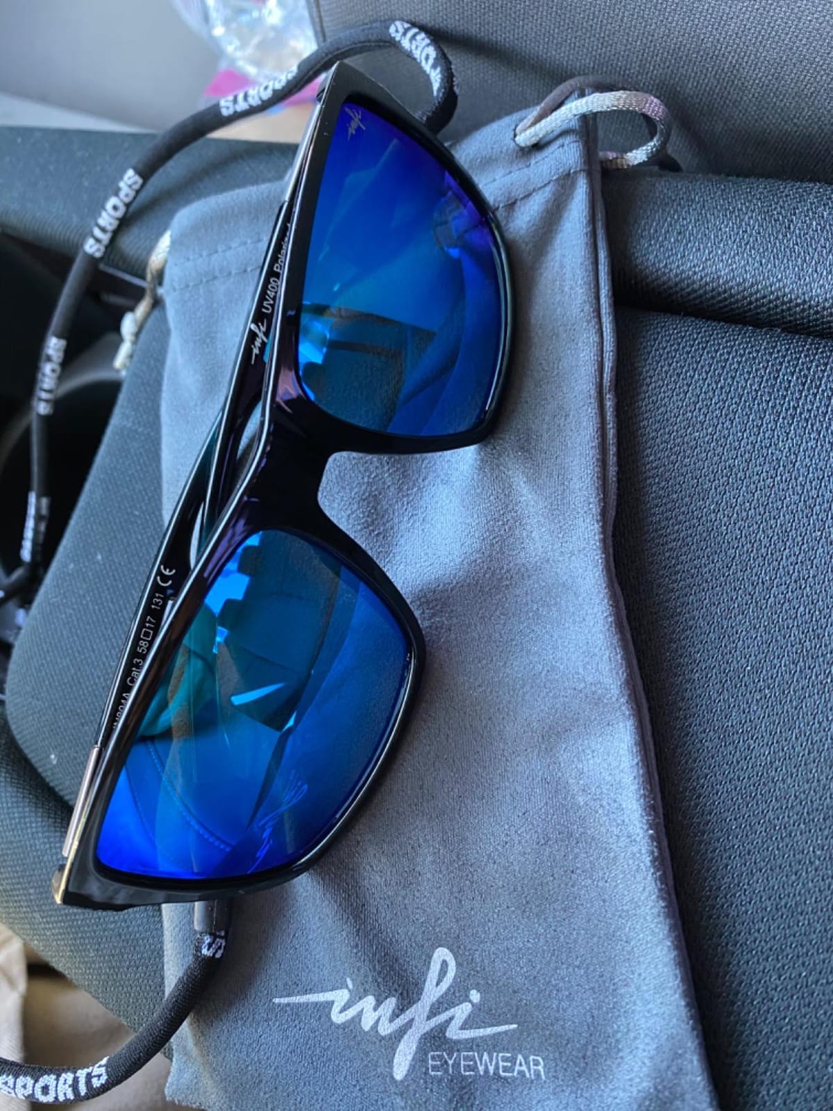 INFI Fishing Polarized Sunglasses for Men Driving Running Golf Sports Glasses Square UV Protection Designer Style Unisex customer photo 1