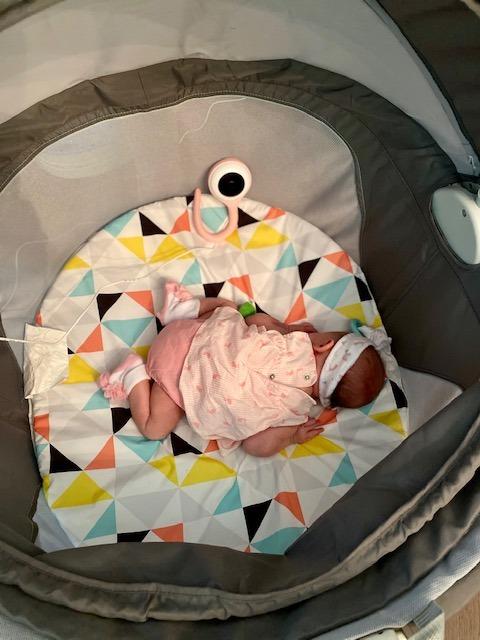 Lollipop Baby Monitor (Turquoise) - Full-Featured Smart Wi-Fi Camera of True Crying Detection with Extra in-App Plan of Breathing Monitoring/Sleep Tracking-Accessories Free/7 Days Trial Period customer photo 2