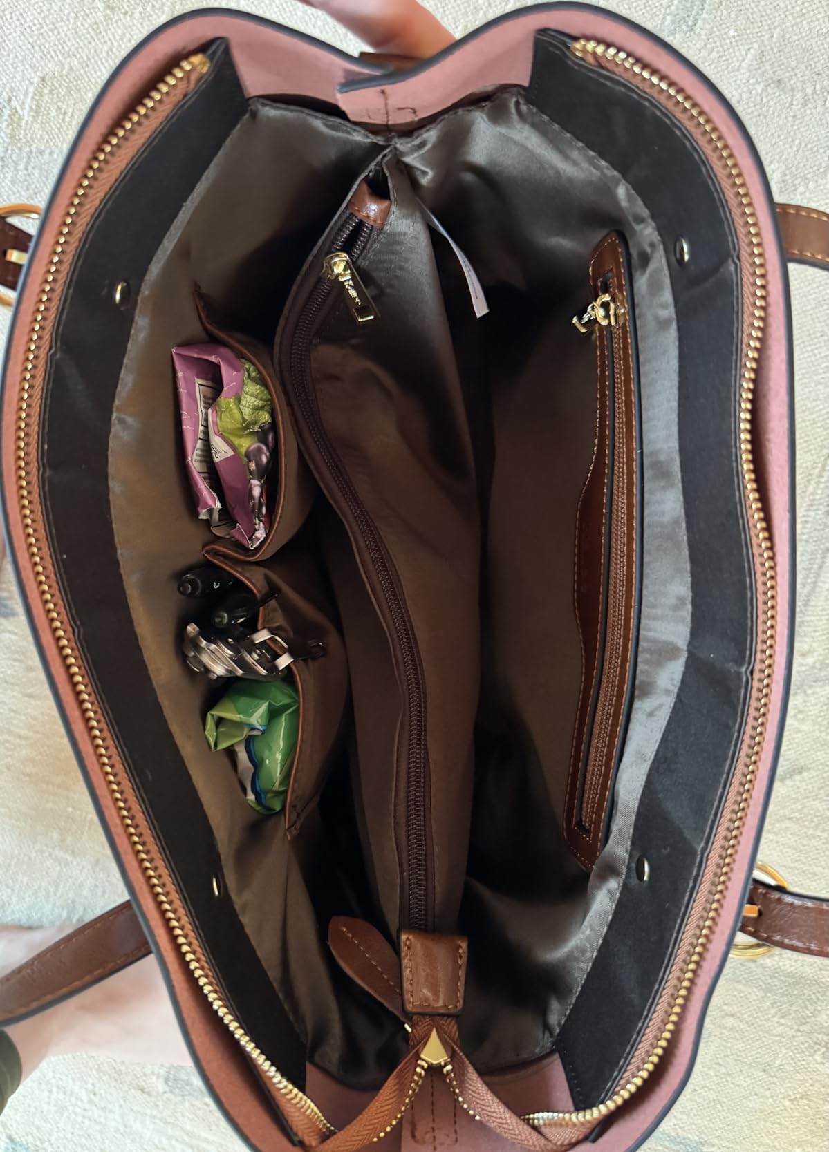 Kattee Genuine Leather Tote Bag for Women customer photo 1