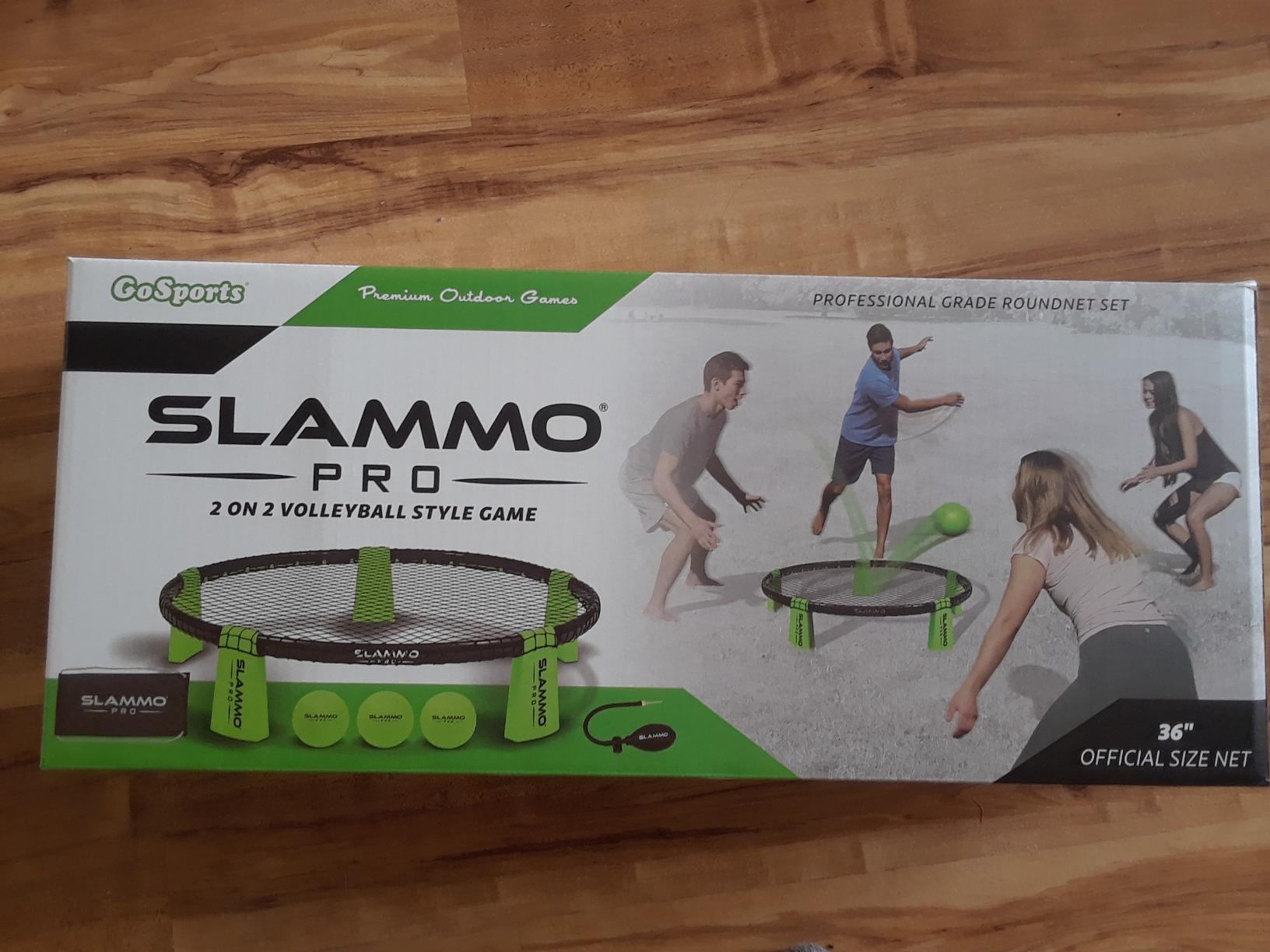 GoSports Slammo PRO Game Set – Premium Outdoor Lawn, Beach & Tailgating Roundnet Game for Kids, Teens & Adults customer photo 1
