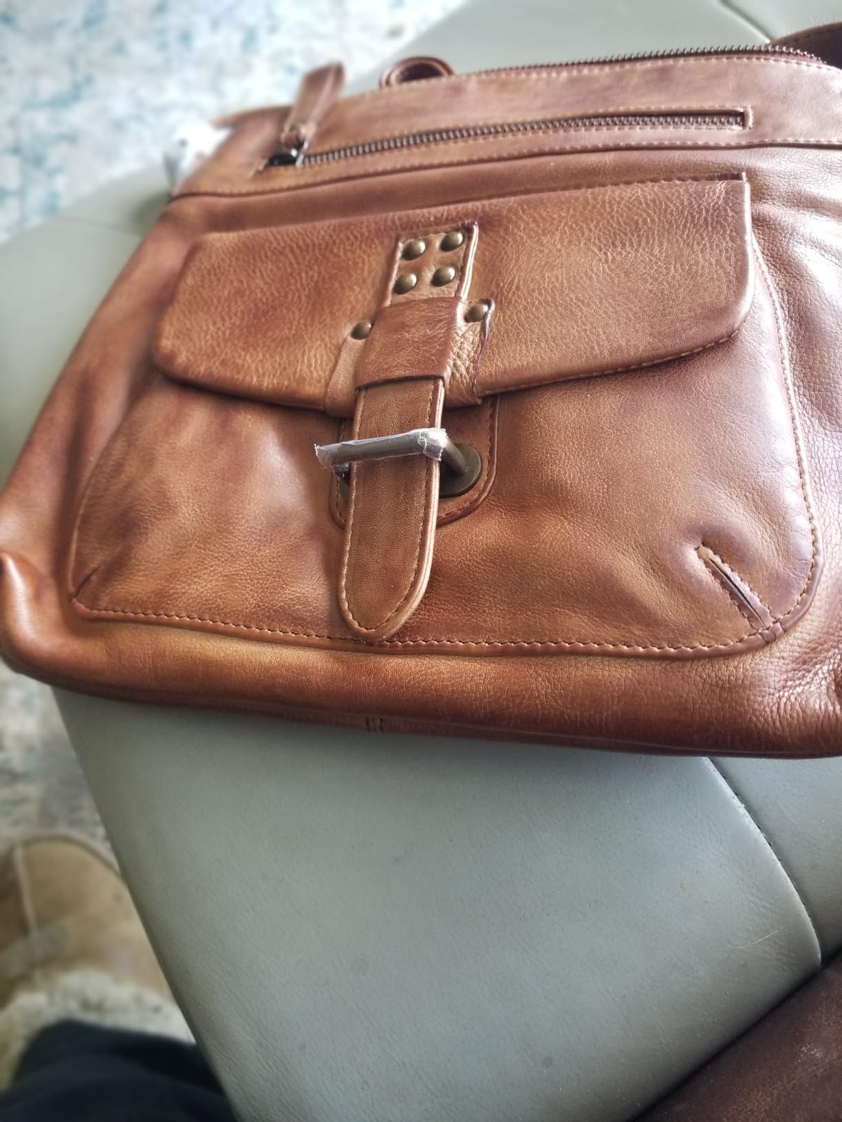 Genuine Leather Crossbody Bag For Women - Medium Cross Body Handbag Purse customer photo 1