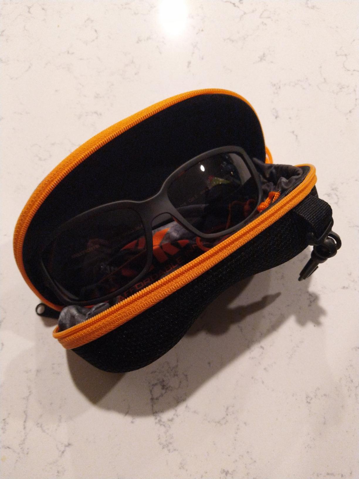 KastKing Skidaway Polarized Sport Sunglasses for Men and Women, Wrap Design customer photo 2