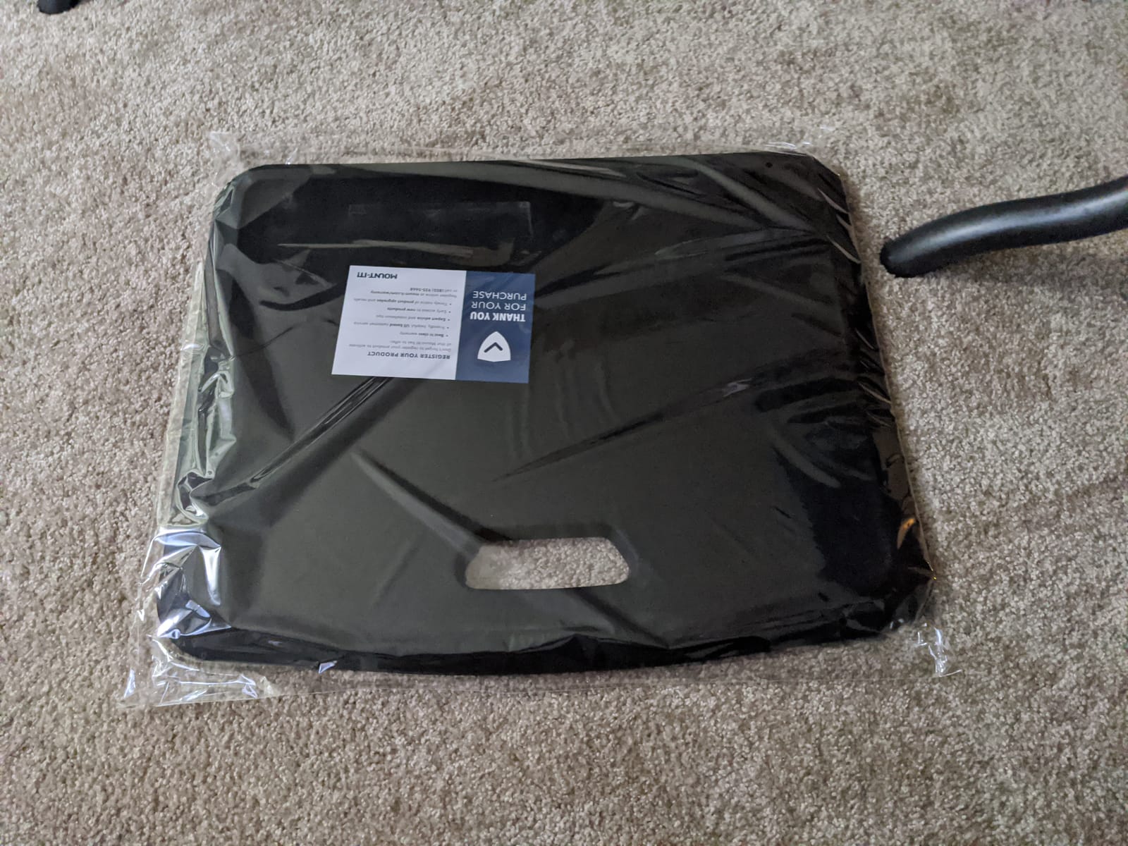 Mount-It! Anti Fatigue Floor Mat, 18x22, Black customer photo 2