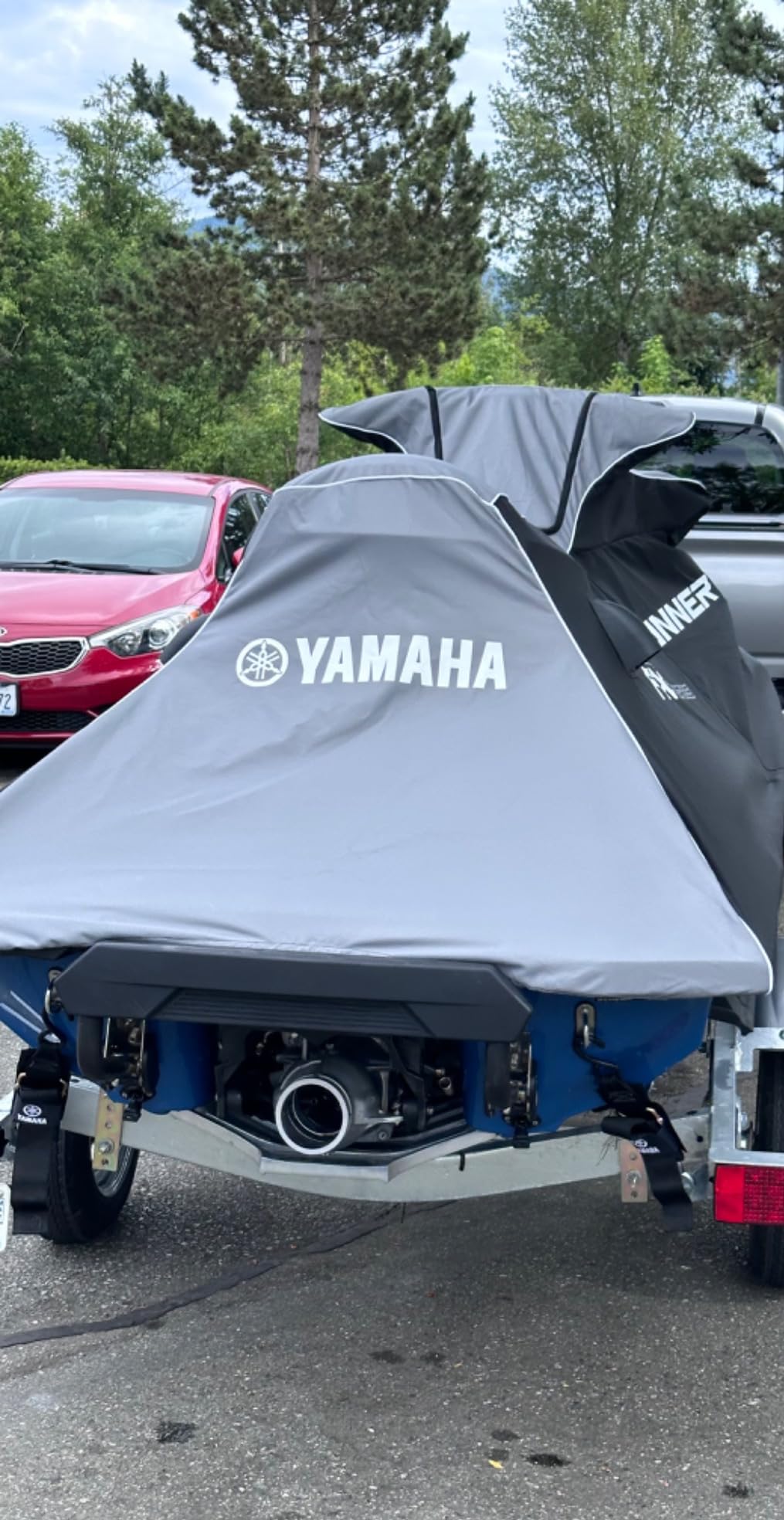 Yamaha OEM 2019-2025 FX SVHO/FX HO Model Specific Fit Waverunner Cover MWV-CVRFX-CH-19 customer photo 1