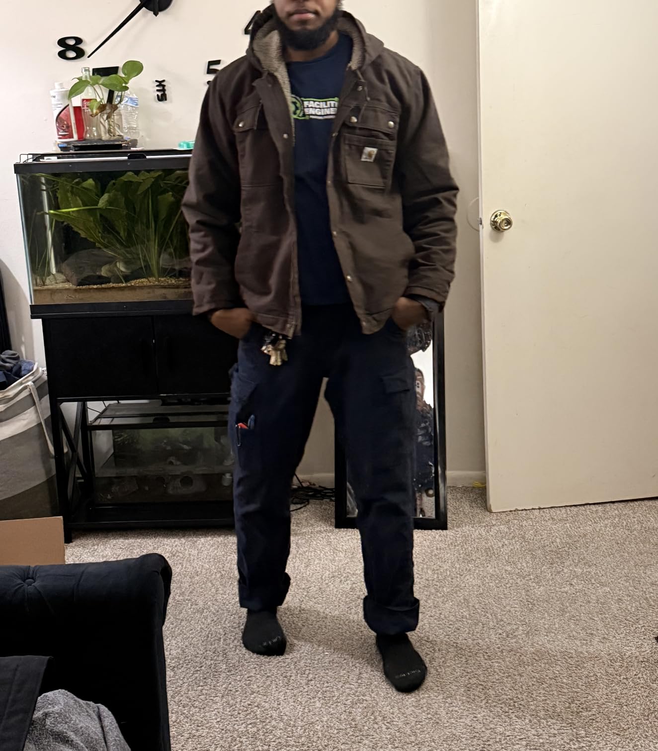Carhartt Men's Washed Duck Bartlett Jacket customer photo 2