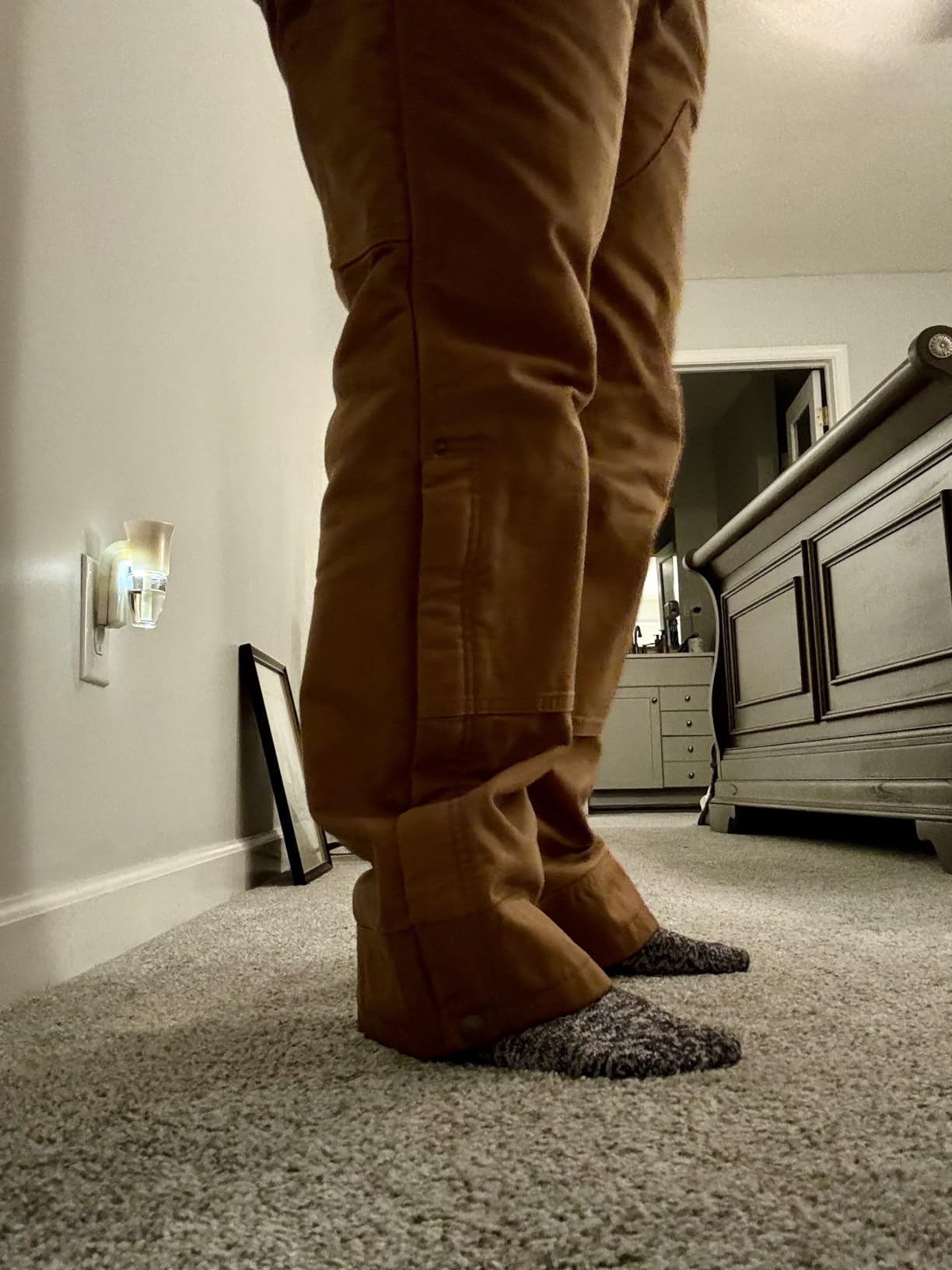 Carhartt Women's Washed Duck Insulated Bib Overall customer photo 1