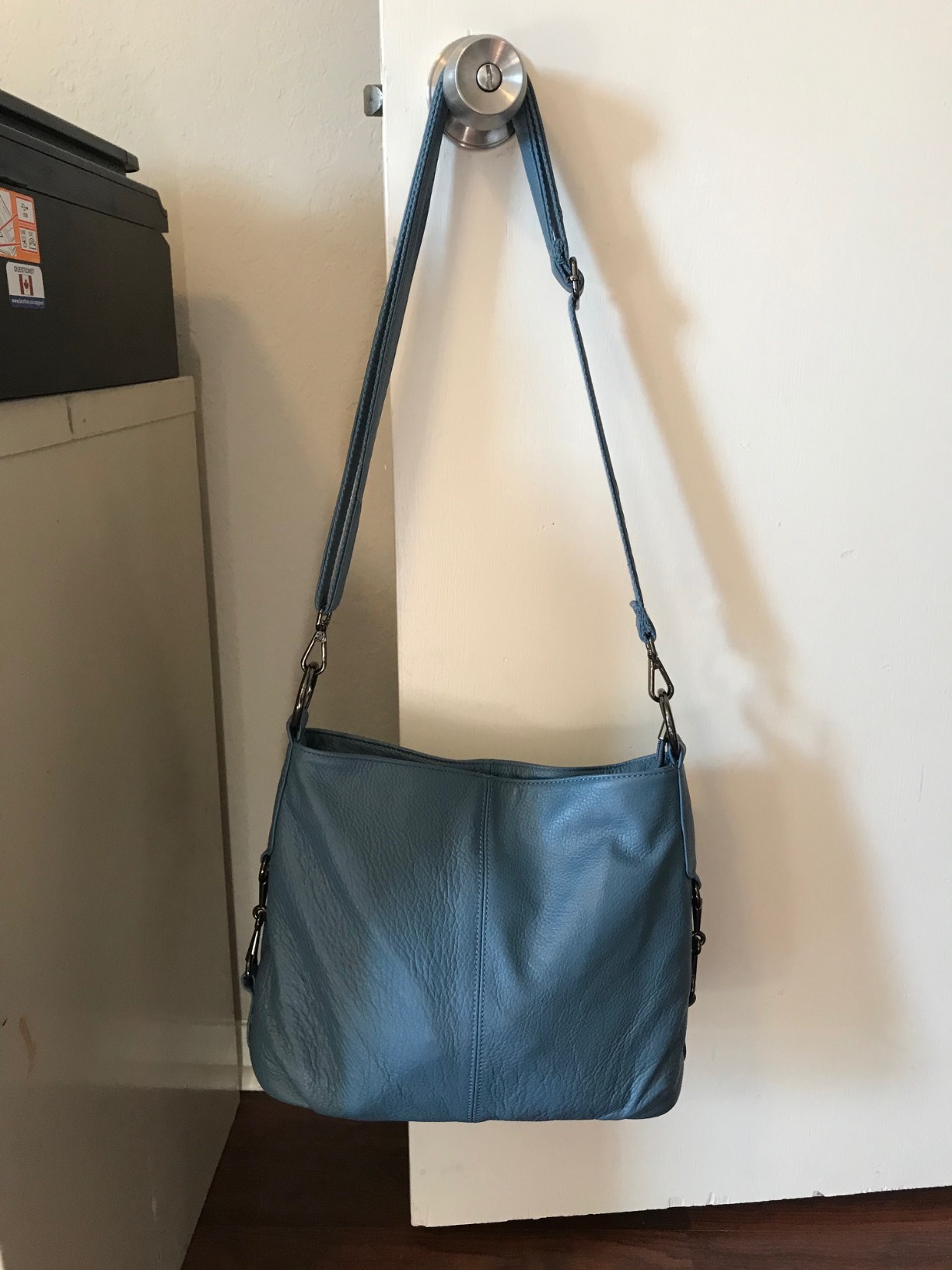YALUXE Women's Real Leather Shoulder Bags Hobo Handbag Purse Crossbody Bag customer photo 2