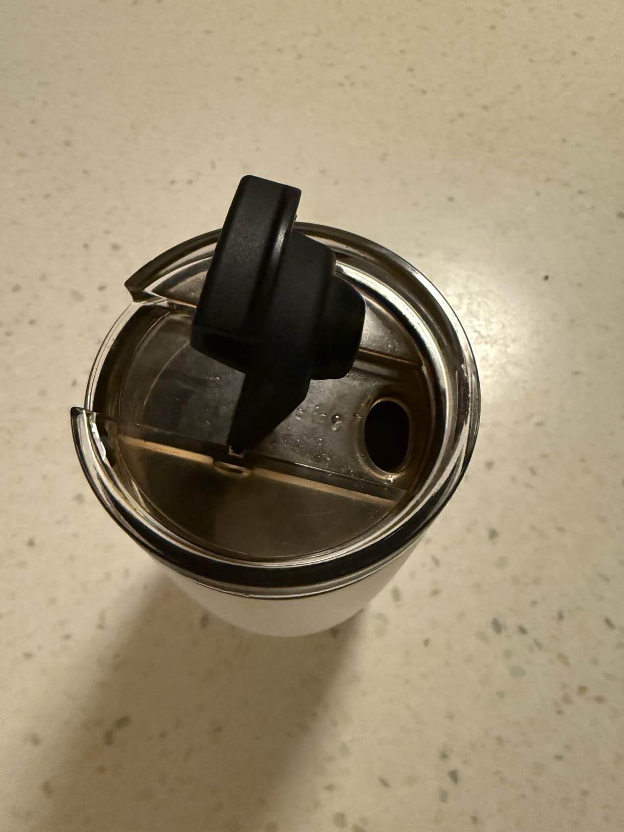 Simple Modern Travel Coffee Mug with Lid | 16oz | Black customer photo 1