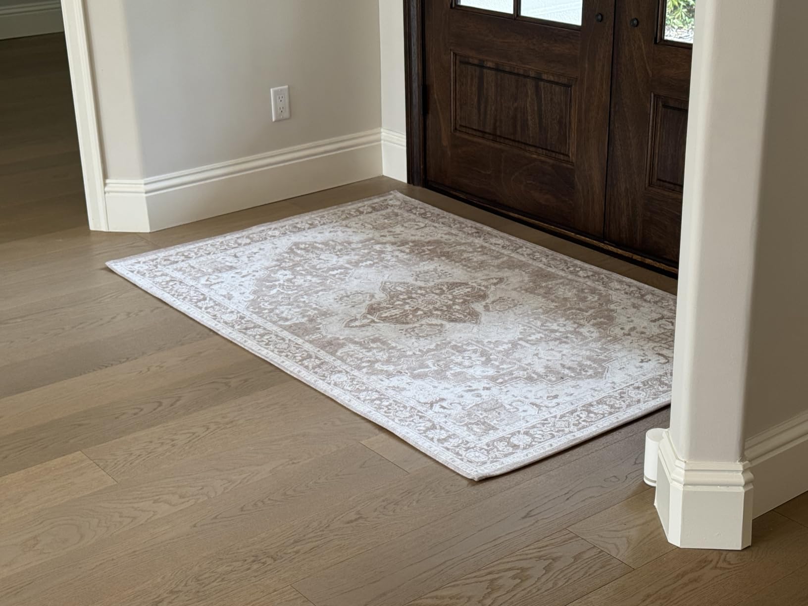 GORILLA GRIP Felt Rug Pad for Hardwood Floors with Rubber Backing, 2x8 FT customer photo 1