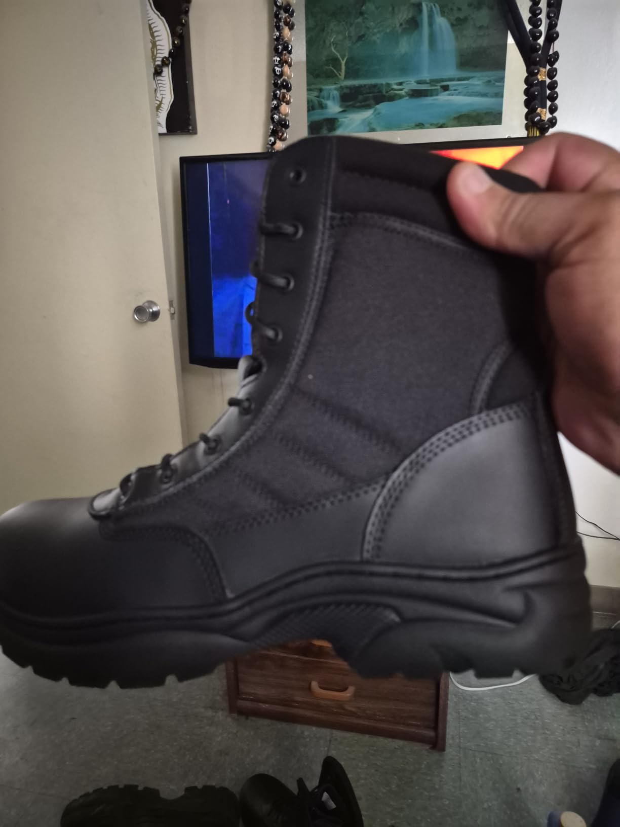 NORTIV 8 Men's Military Tactical Work Boots customer photo 2