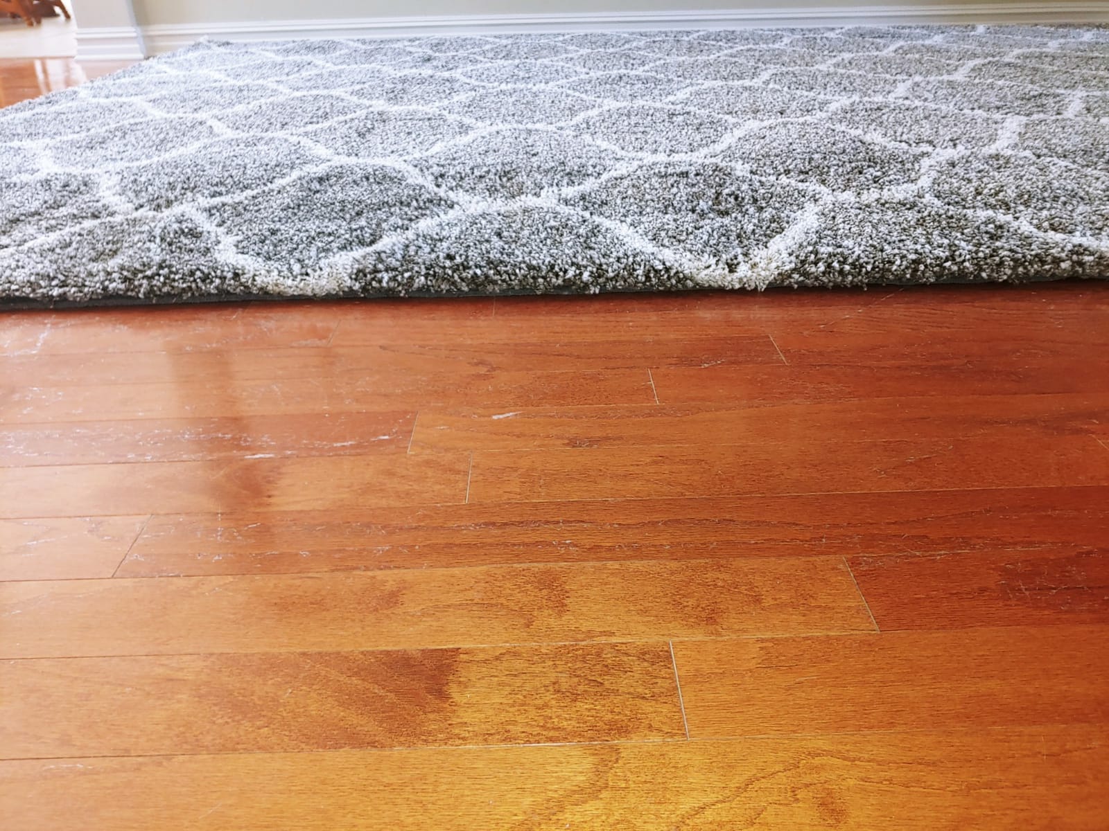SAFAVIEH Extra Thick Cushioned Rubber Backing Non Slip Anti Skid Grippy Stay in place Rug Pad Under Carpet, Stable on all Hard Floors (12' Runner) customer photo 2