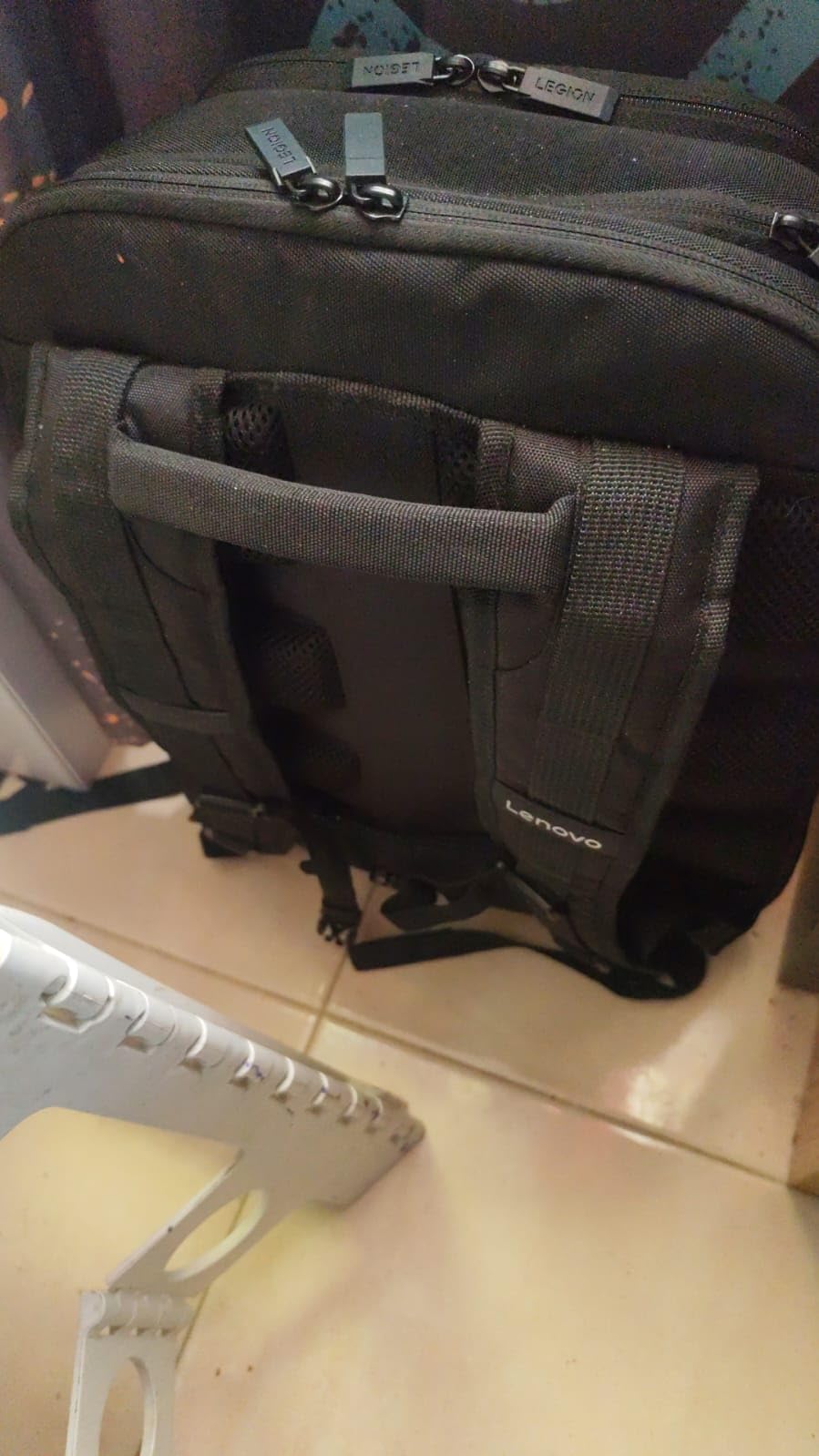 Lenovo - Legion 17” Armored Backpack – Gaming Laptop Bag – Double Layered Protection – Dedicated Storage Pockets – Durable Pack with EVA Front Shield customer photo 1