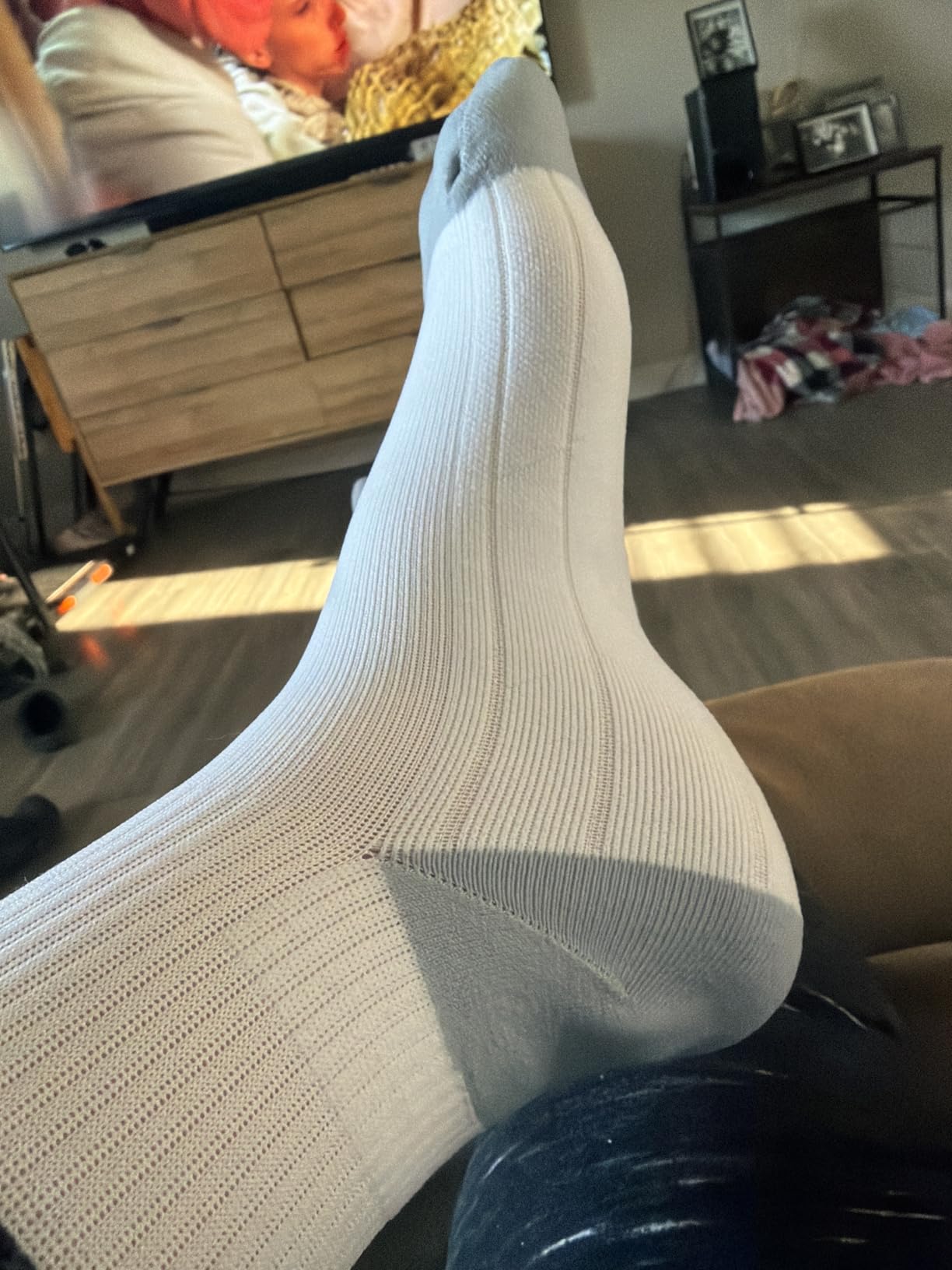 FITRELL 3 Pairs Compression Socks for Women and Men 20-30mmHg-Circulation Support Socks customer photo 1