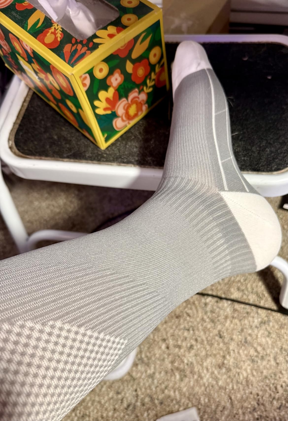 FITRELL 3 Pairs Compression Socks for Women and Men 20-30mmHg-Circulation Support Socks customer photo 2