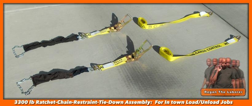 US Cargo Control Wire Hook Ratchet Straps 2 Inch x 12 Foot (4-Pack), 10,000 LBS Break Strength, Yellow 2 Inch Ratchet Straps Heavy Duty with J Hooks, Heavy Duty Tie Downs for Trailers and Trucks customer photo 2