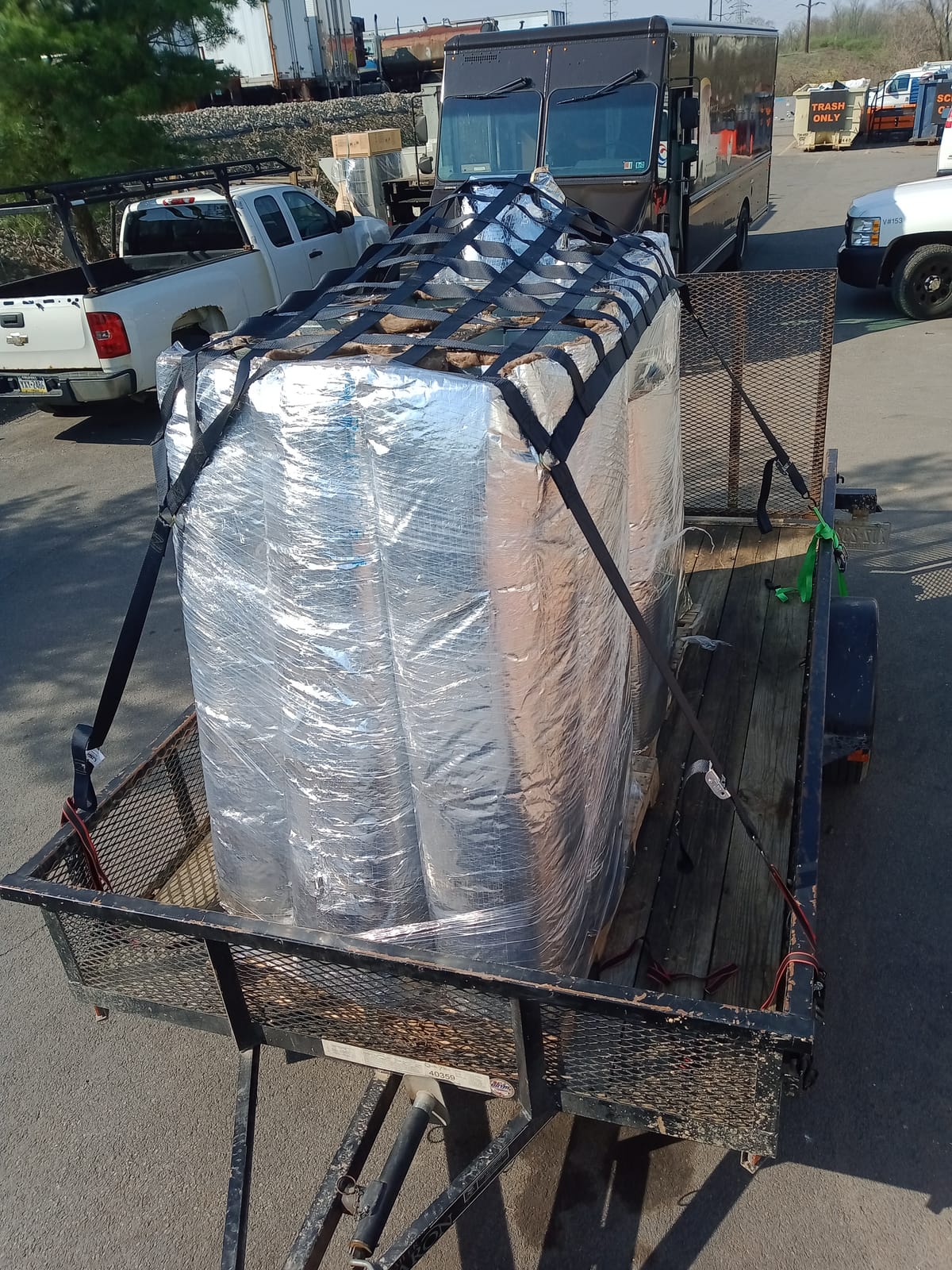 US Cargo Control Cargo Net for Pickup Truck Bed 6.8 FT x 4.2 FT, Adjustable Truck Cargo Net with S-Hooks & Cam Buckles, Fits Long Pickup Beds customer photo 2