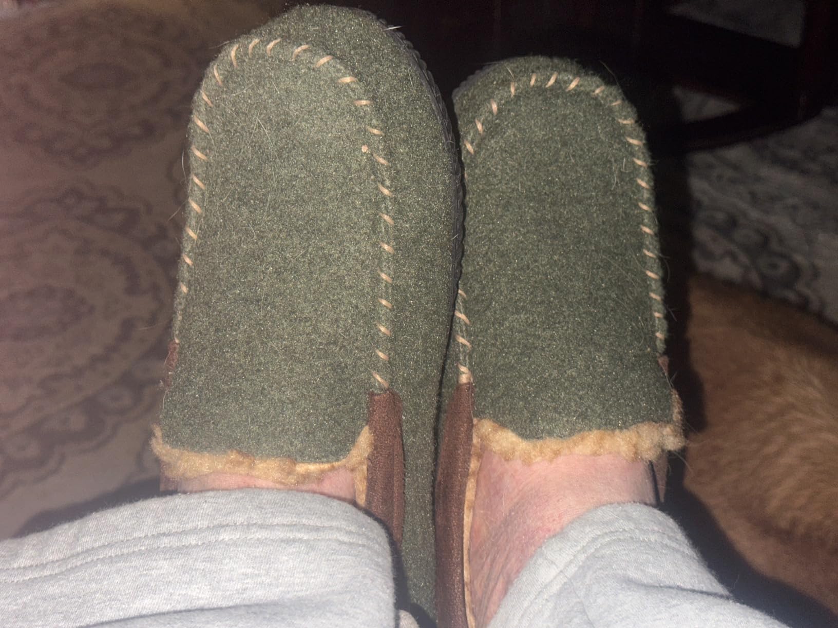 RockDove Men's Hearthfire Memory Foam Moc Slipper customer photo 1