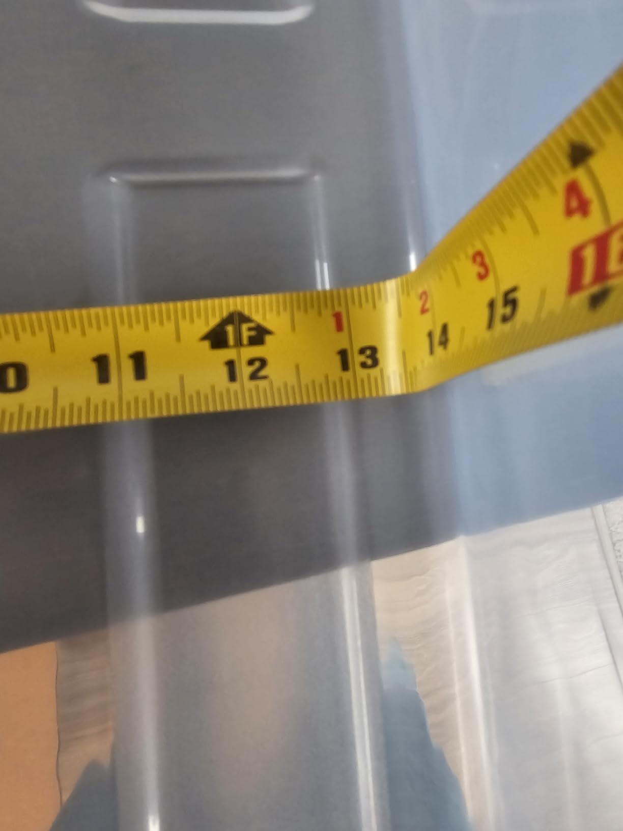 Sterilite Latching Storage Box, See-Through Base, 32-Qt customer photo 2