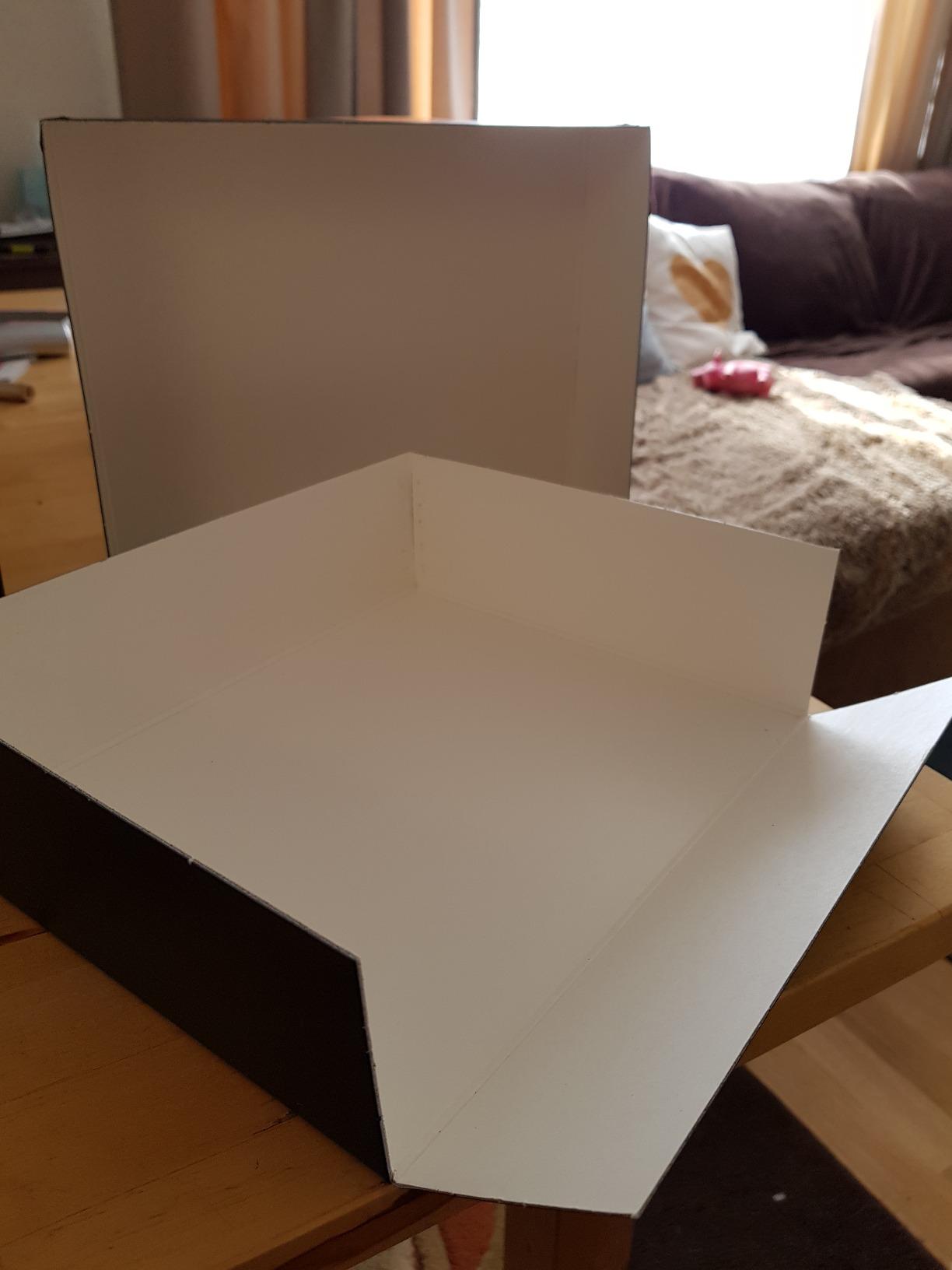 Lineco Museum Archival Storage Box, Drop Front, 9.75x12.75x3 in, Gray | Acid-Free with Metal Edge customer photo 2