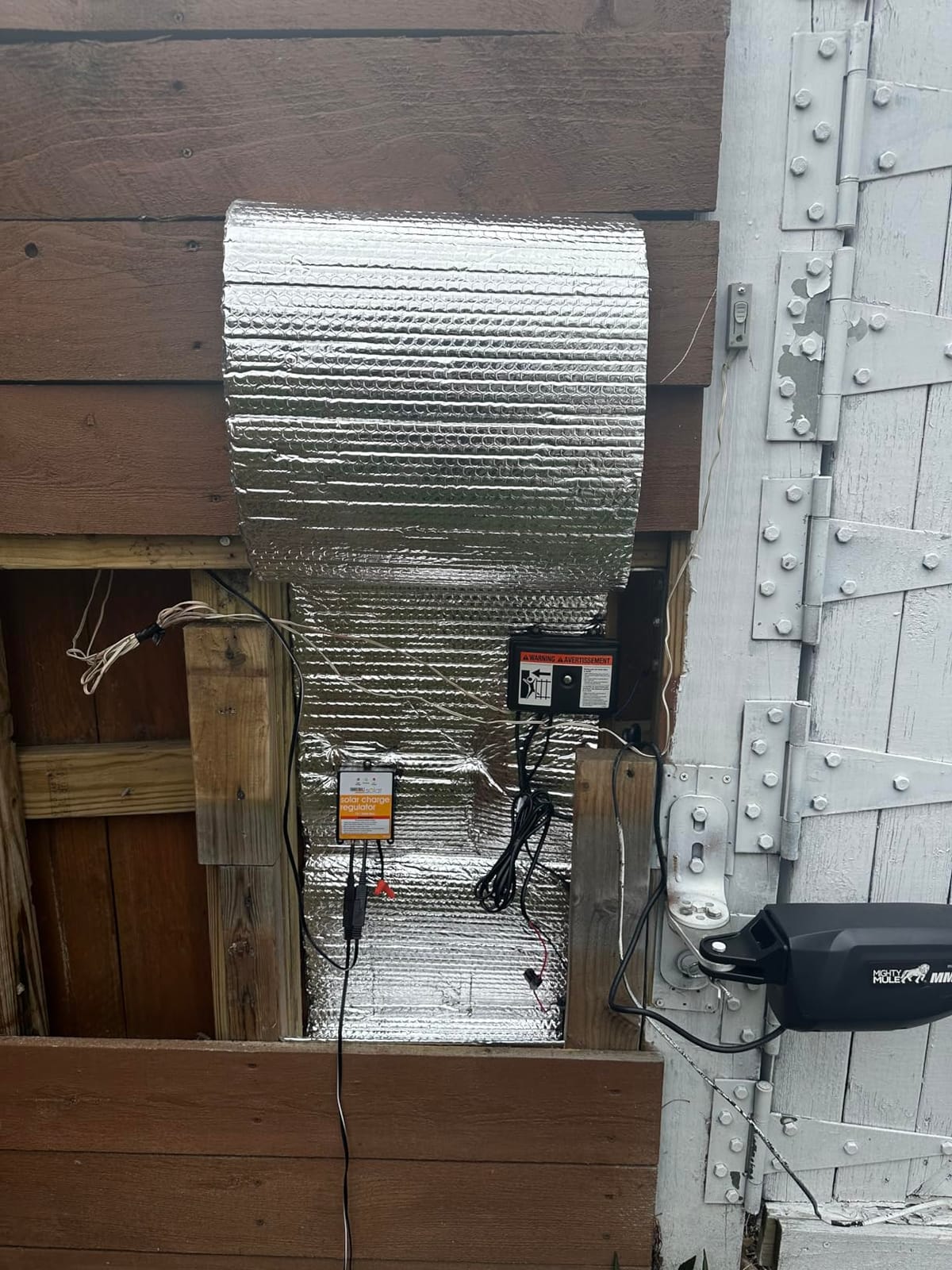 Mighty Mule MM271 Automatic Gate Opener, Solar Ready, Comes with Gate Opener Remote and More-Up to 12ft Long or 300lb, Black, 1 Gate Opener Kit customer photo 2