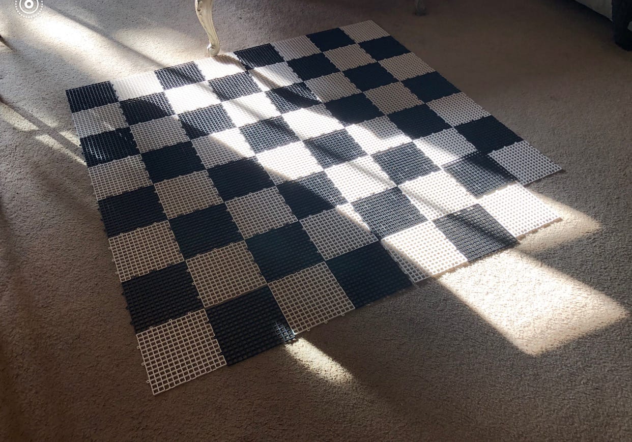 MegaChess Giant Chess Set Game with 12