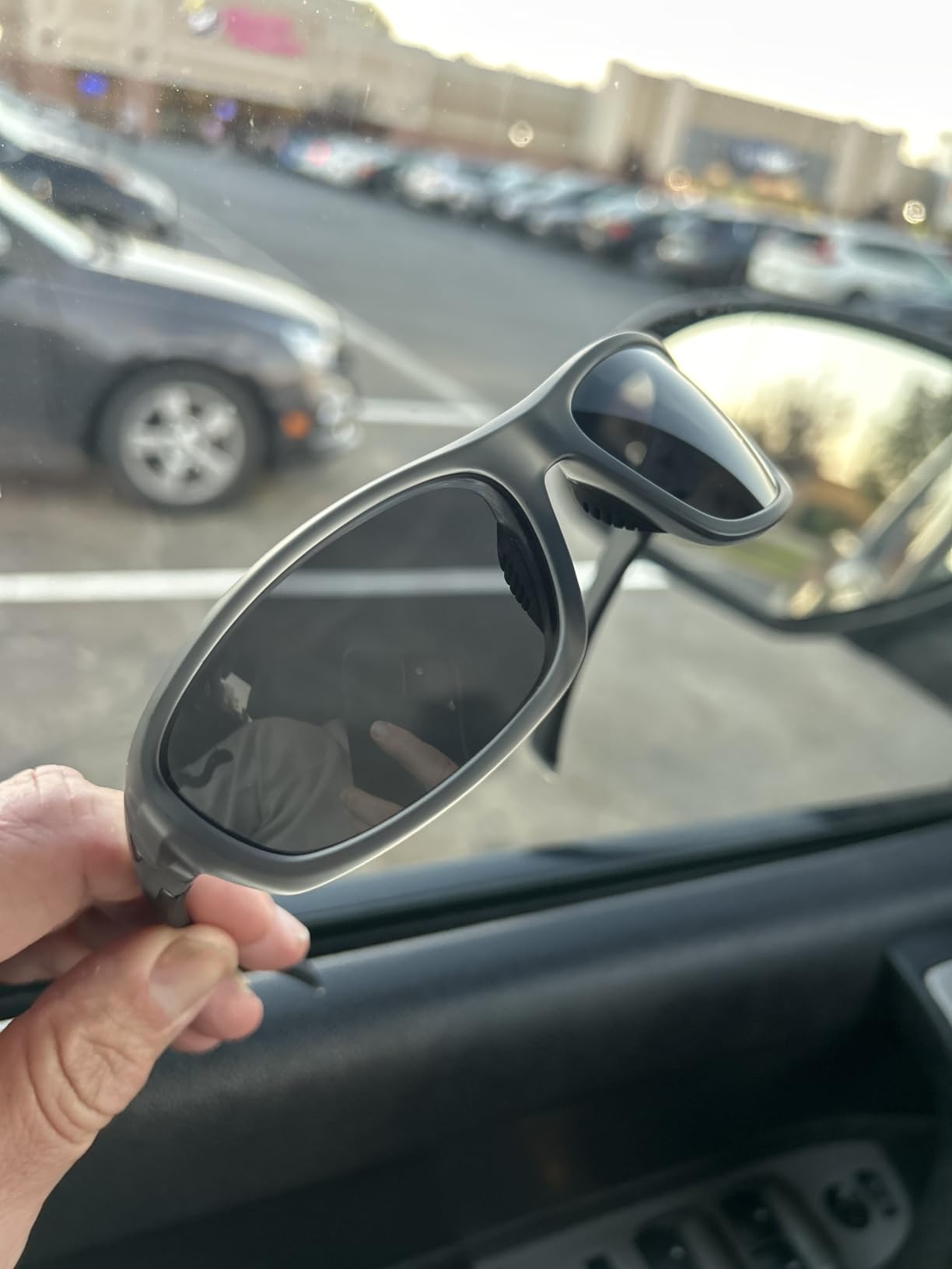 KastKing Hiwassee Polarized Sport Sunglasses for Men & Women, Wrap Design customer photo 2