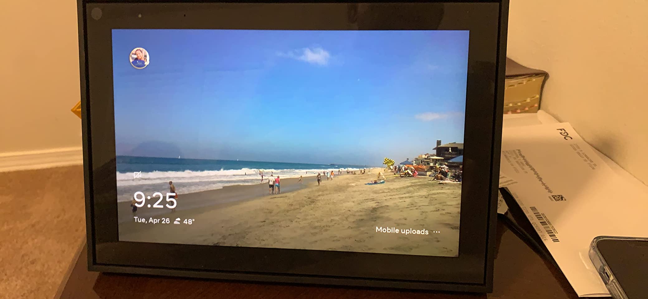 Meta Portal - Smart Video Calling for the Home with 10” Touch Screen Display - Black customer photo 2