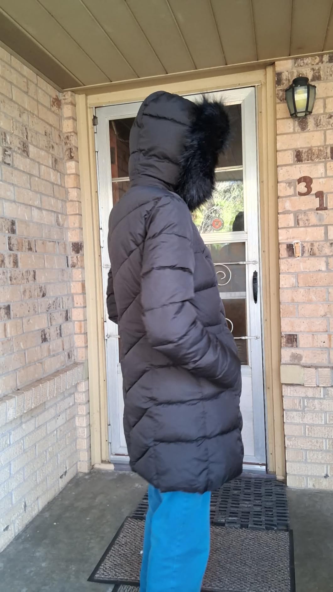 BINACL Women's Winter Warm Thicken Long Outwear Pockets Coat Parka Jacket XS-3XL customer photo 2
