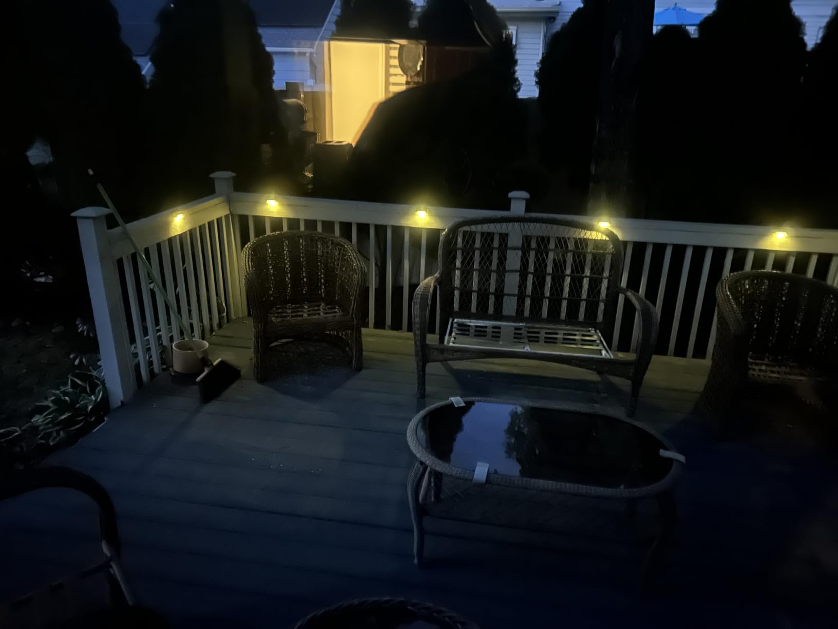 SOLPEX Solar Deck Lights Outdoor 16 Pack,Step Light Waterproof,Warm White customer photo 1