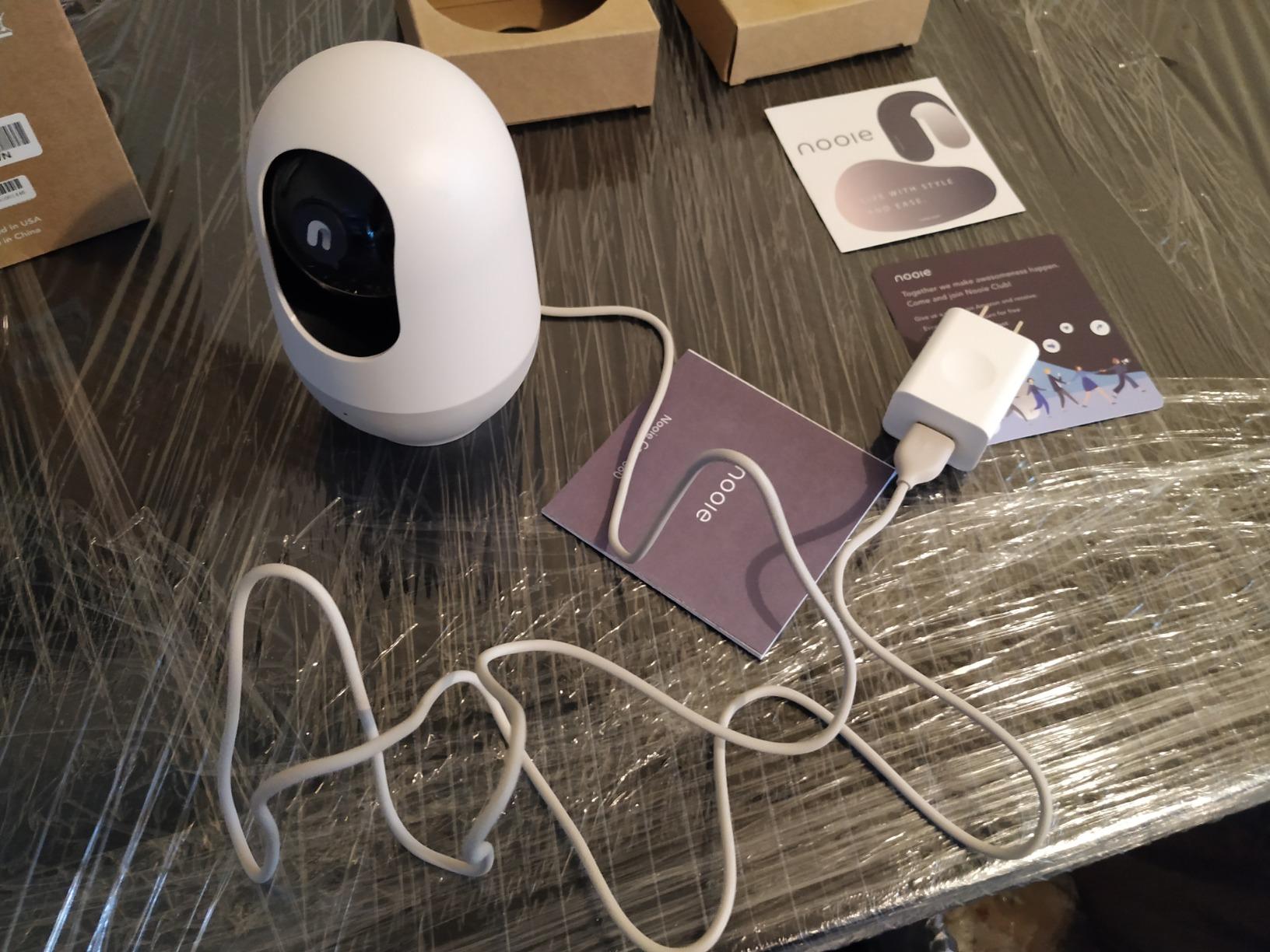 nooie 2K 360° WiFi Baby/Pet Monitor, Indoor Home Security Cameras 2 Pack customer photo 2