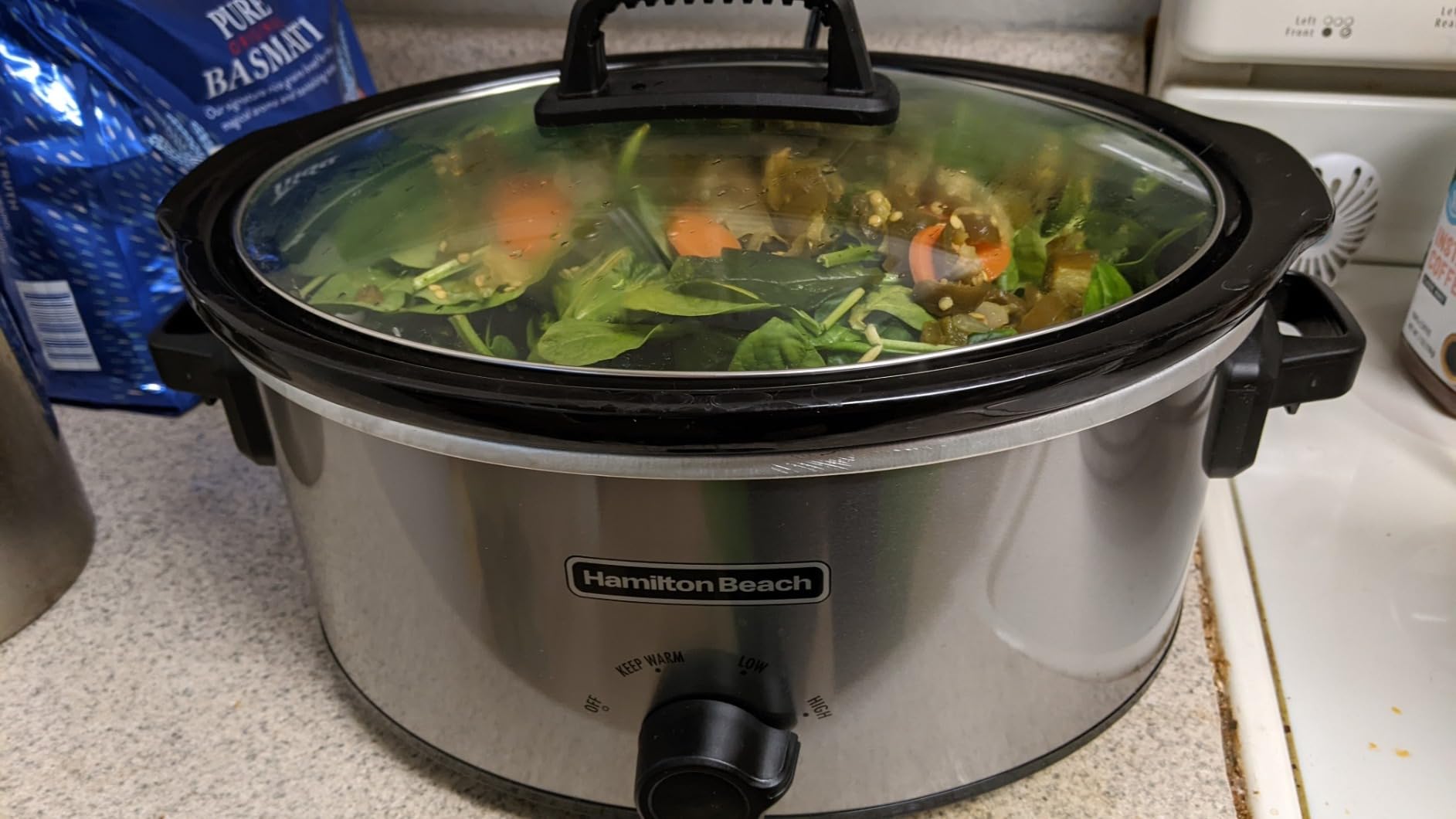 Hamilton Beach 6 Quart Slow Cooker With 3 Cooking Settings customer photo 1