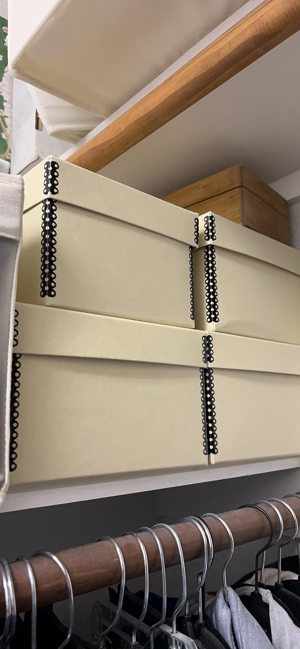 Lineco Archival Photo Card Box, Museum-Quality Storage, 5x8x12 Inch, Tan | Acid-Free with Removable Lid customer photo 2