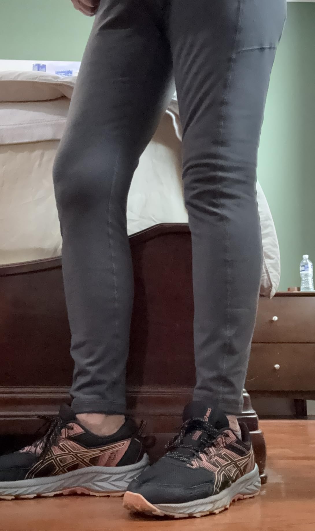 Heathyoga Fleece Lined Leggings with Pockets for Women Thermal Yoga Pants customer photo 2