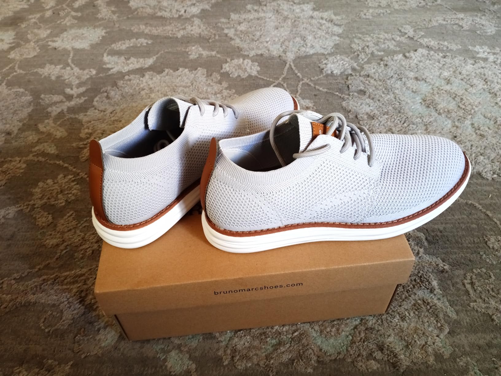 Bruno Marc Men's KnitFlex Breeze Casual Dress Sneakers customer photo 2