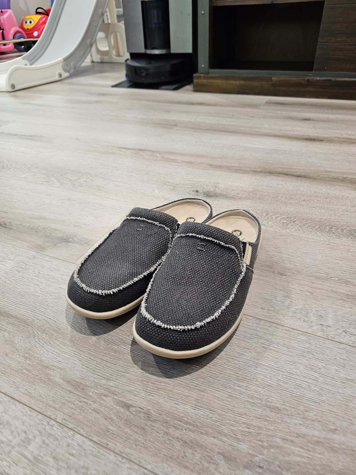 Mens Slippers with Arch Support, House Shoes for Men with Anti-Slip Sole customer photo 1