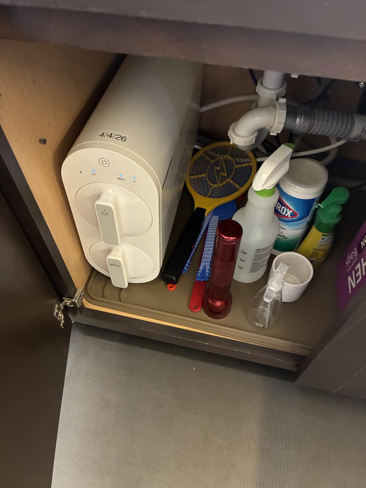 Waterdrop G2 Reverse Osmosis System, 400 GPD Tankless RO Water Filtration customer photo 1