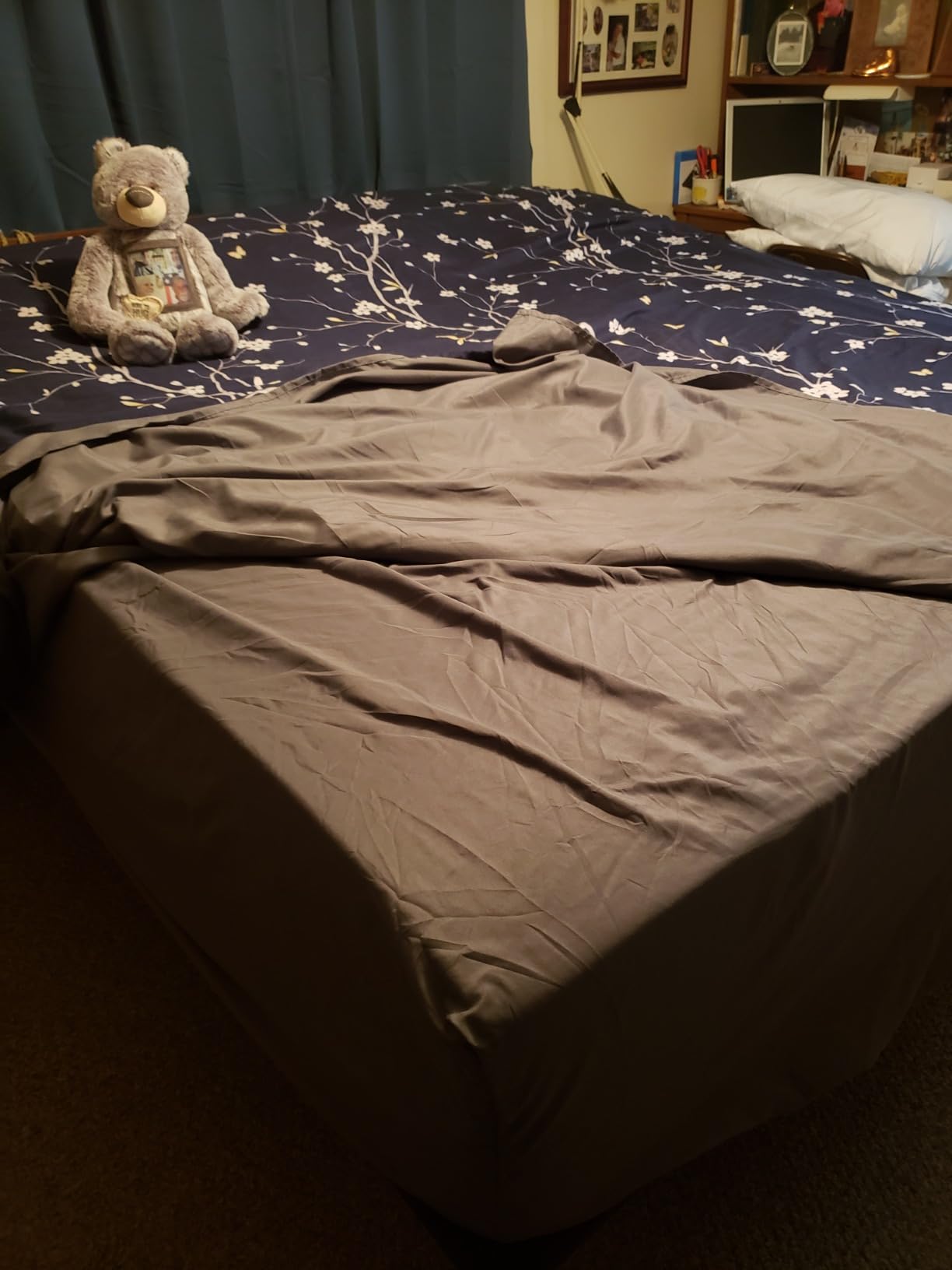 SONORO KATE Bed Sheet Set,Super Soft,18-24 Inch Deep Pocket,6 PC,King customer photo 1