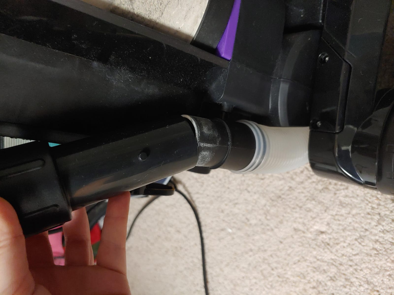 Eureka NEU182B PowerSpeed Bagless Upright Vacuum Cleaner, Purple customer photo 1