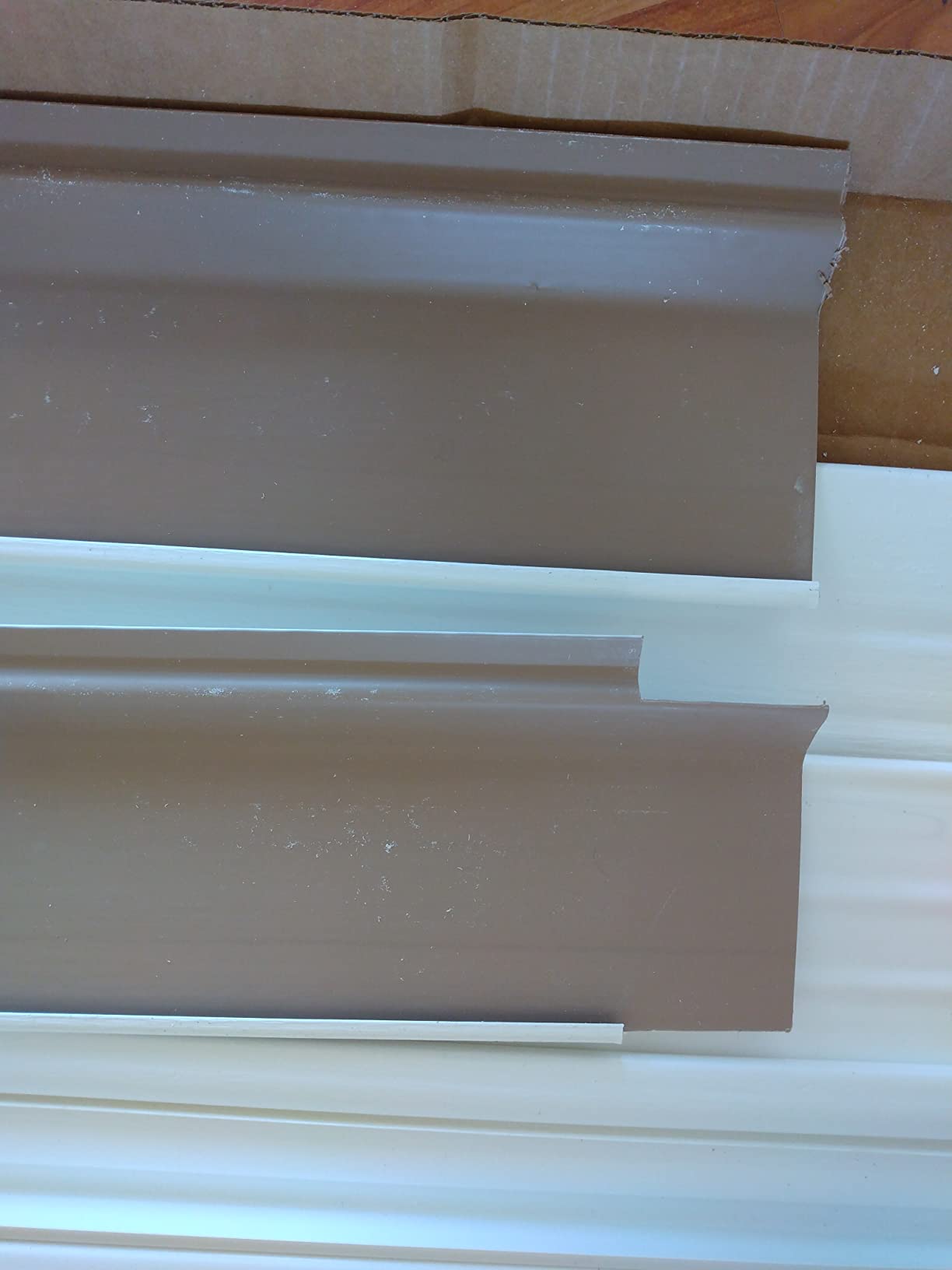 Mobile Home Vinyl Skirting White Upper & Lower Track Underpinning Trim Kit 5 Pack (29 Feet) customer photo 1