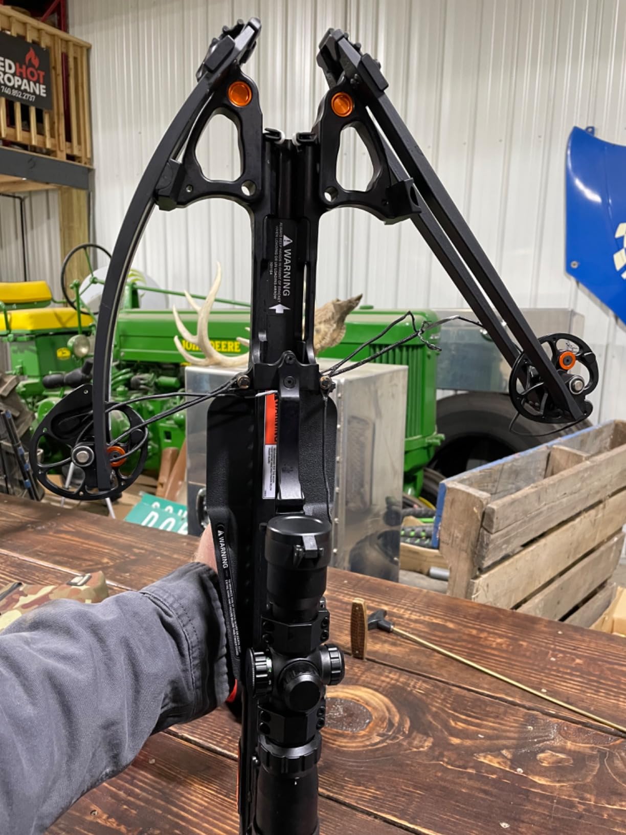 R29X High Velocity Crossbow | Premium Bullpup Style Hunting Machine - Powerful Tactical Performance - Integrated Whisper Quiet Draw Setup customer photo 2