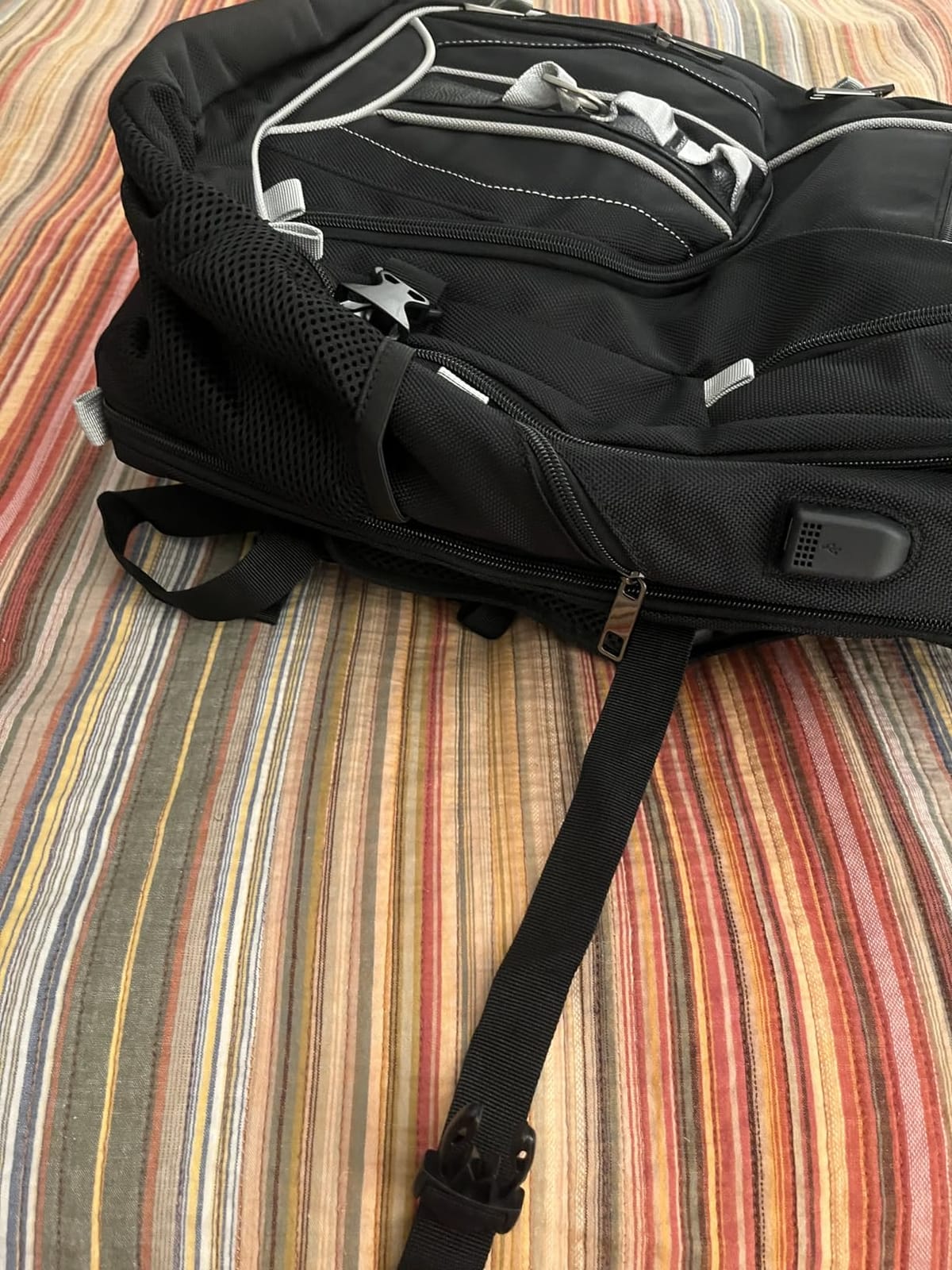 Travel Laptop Backpack,Extra Large 18.4 inch Gaming Laptop Backpacks,Big Capacity TSA Friendly RFID Anti Theft Pocket College unisex Heavy Duty Computer bag, 21.5*16.3*9.9 inch customer photo 1