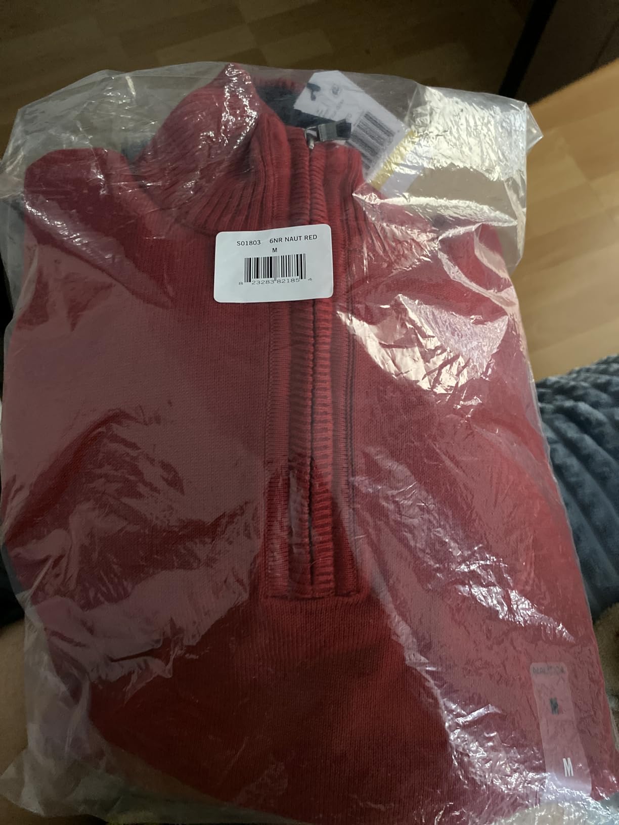 Nautica Men's Quarter-Zip Sweater customer photo 1