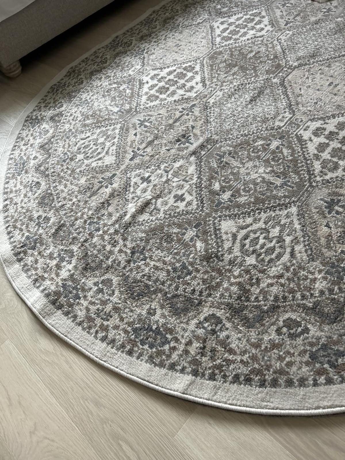 nuLOOM Brody Grey Solid Power Loomed Area Rug Pad, 10' Square customer photo 1