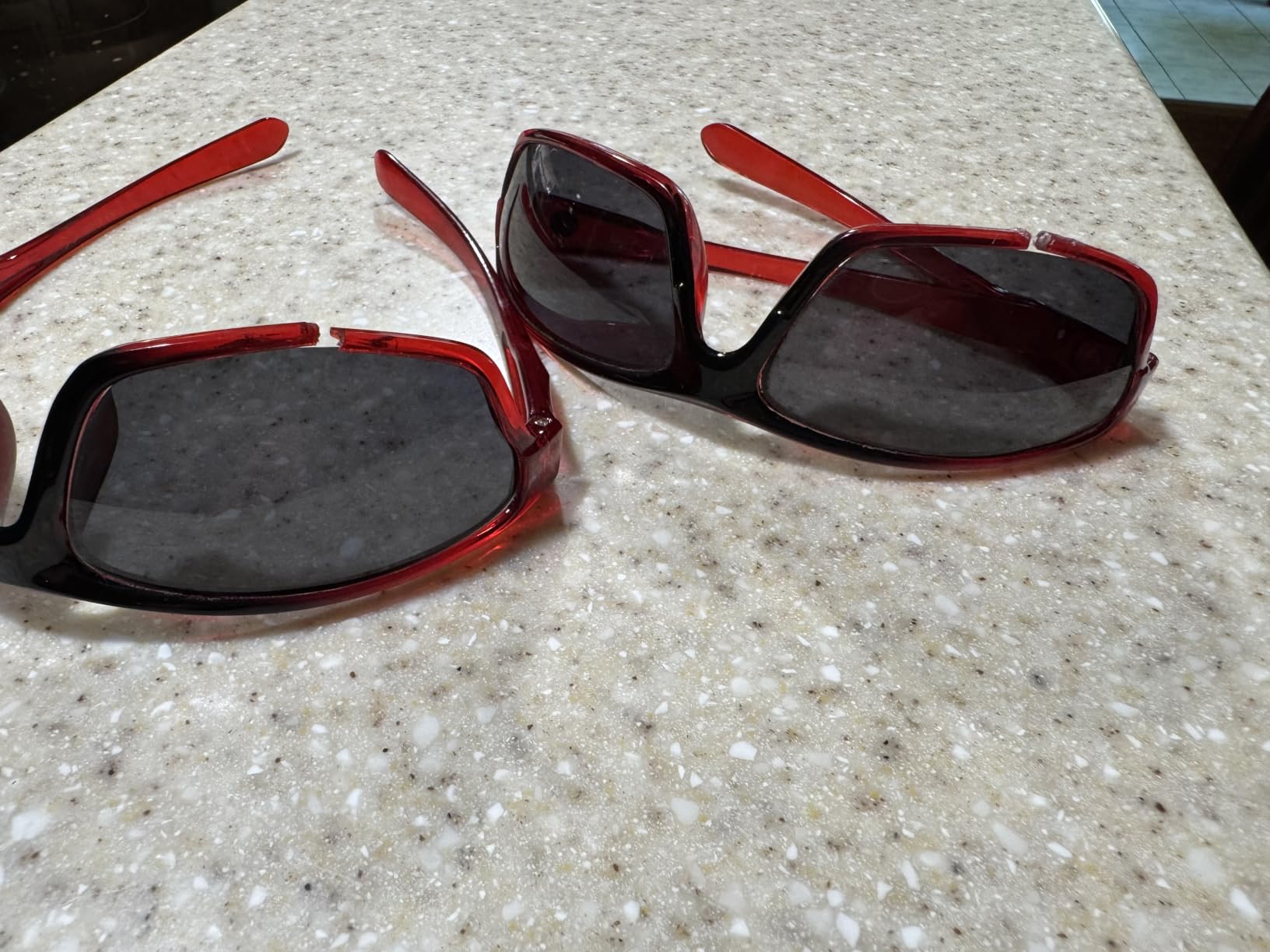 Polarized Wrap Around Sports Sunglasses for Men Women UV400 Protection customer photo 1