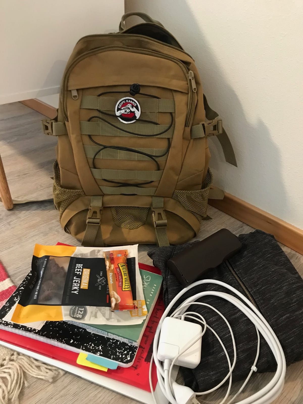 Jueachy Tactical Backpack for Men Hiking Day Pack Molle Military Rucksack Waterproof 30L EDC Bag with USA Flag Patch customer photo 1