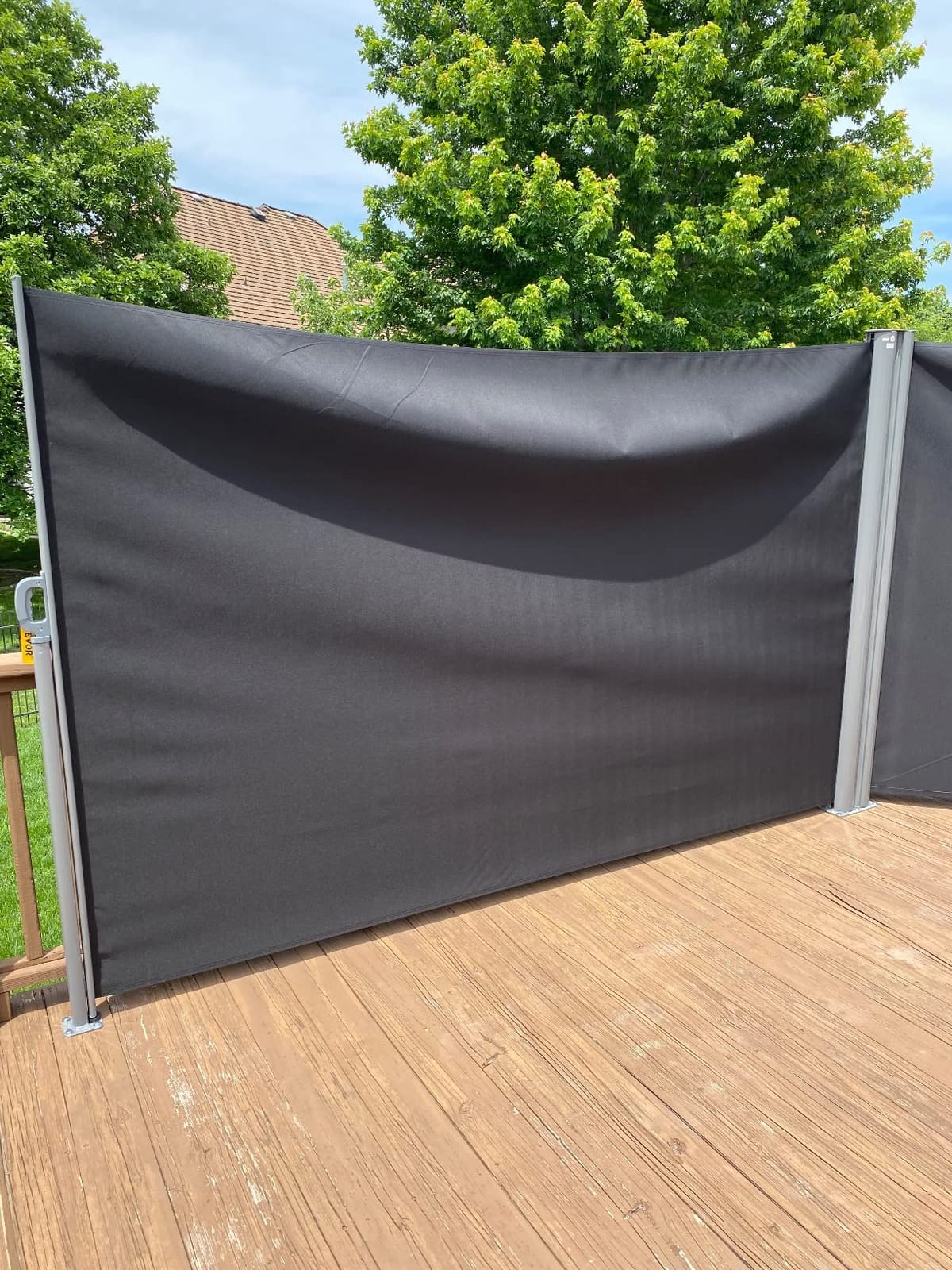 VEVOR Retractable Side Awning, UV 50 118