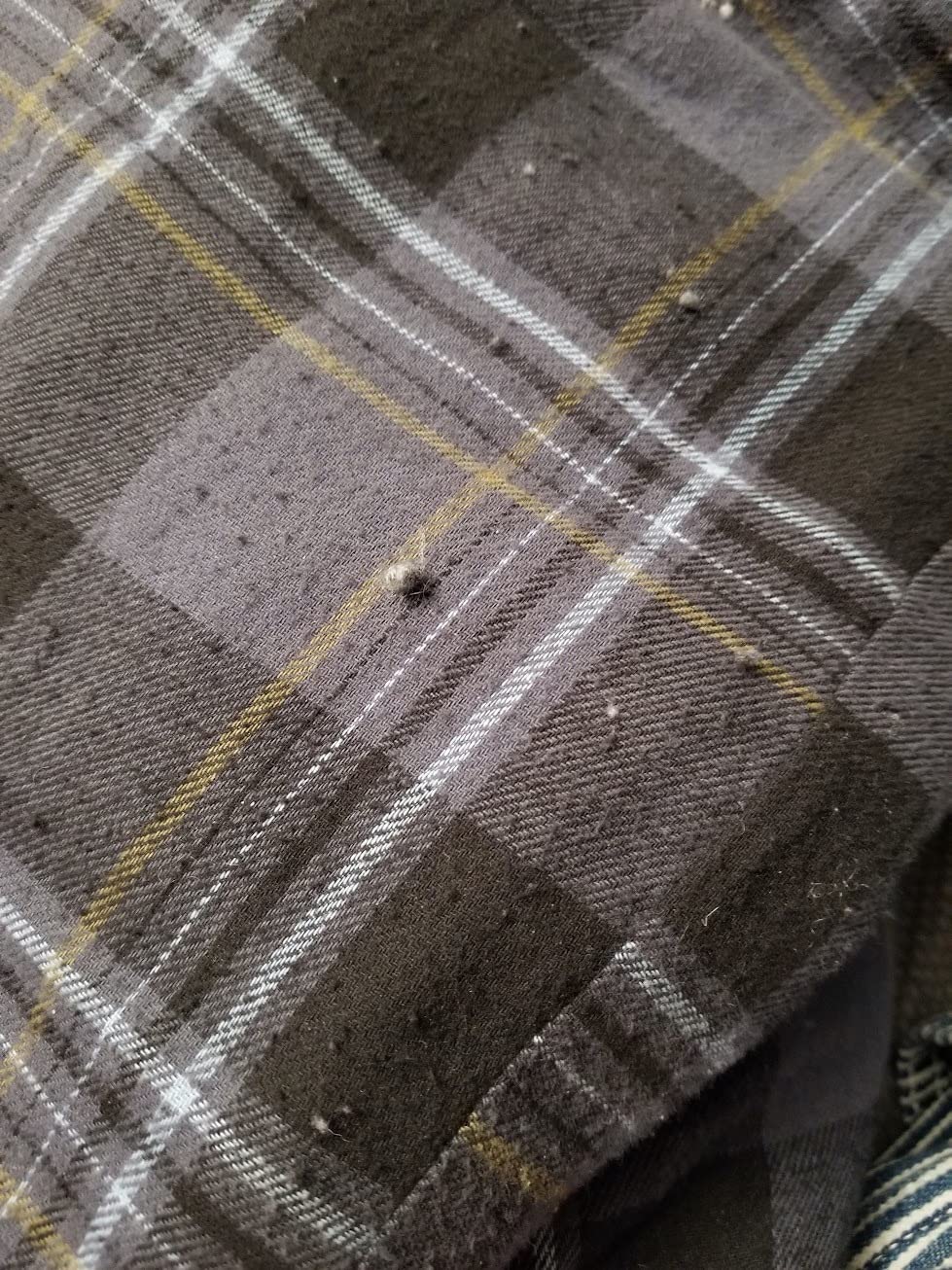 Venado Men's Plaid Shirt Jacket -Long Sleeved Quilt Lined Brushed Flannel Rugged Shirt customer photo 2